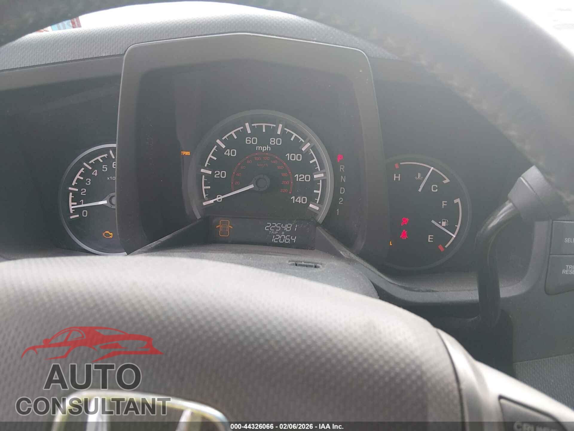HONDA RIDGELINE 2012 - 5FPYK1F75CB454068