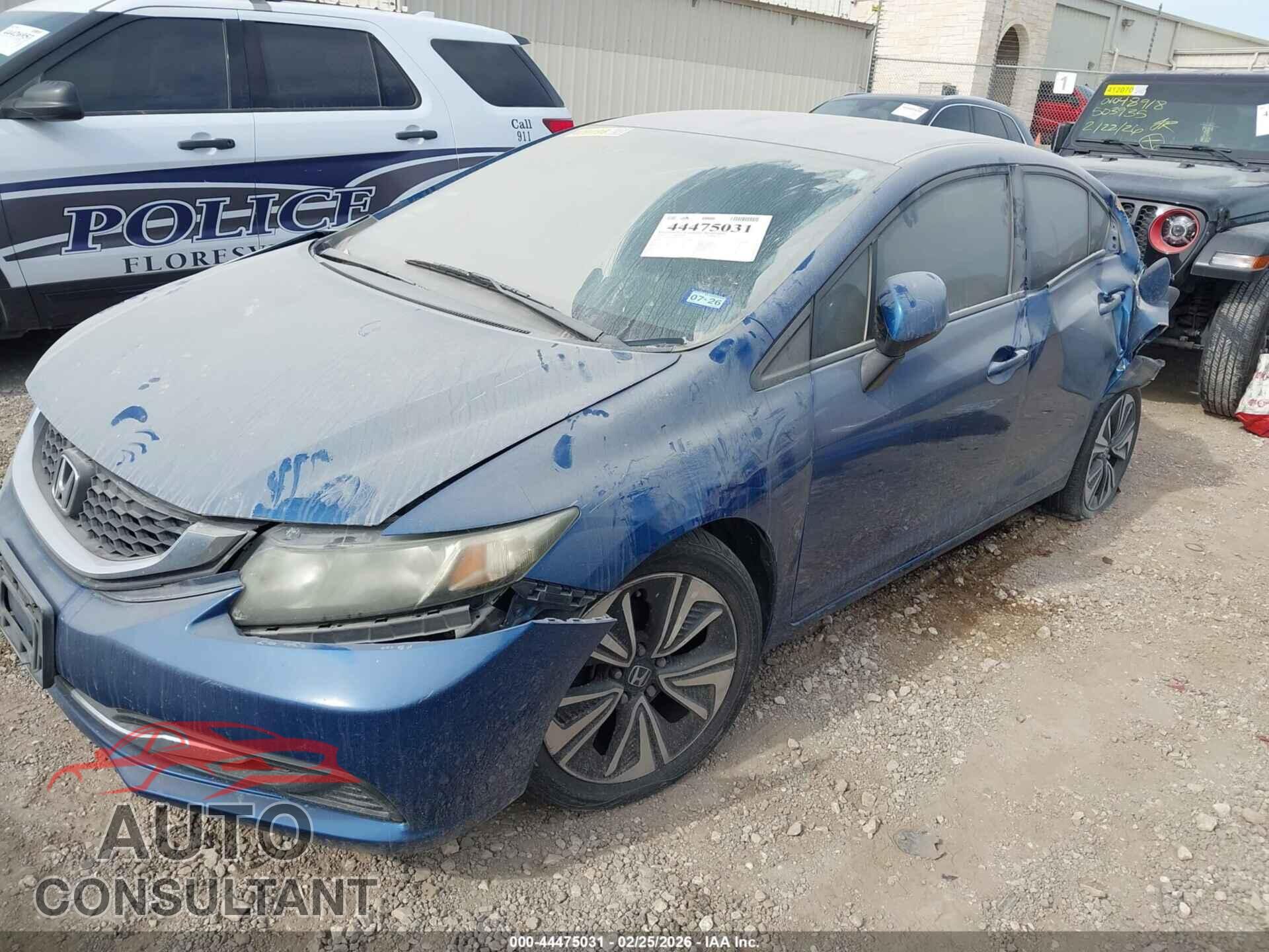 HONDA CIVIC 2013 - 2HGFB2F59DH599552