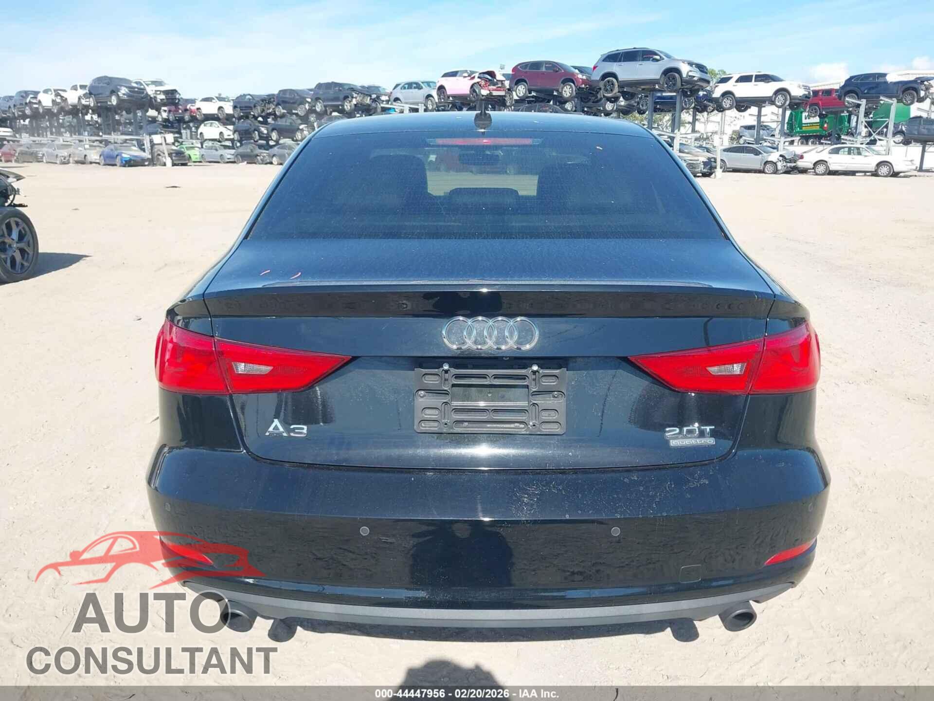AUDI A3 2016 - WAUB8GFF1G1073207