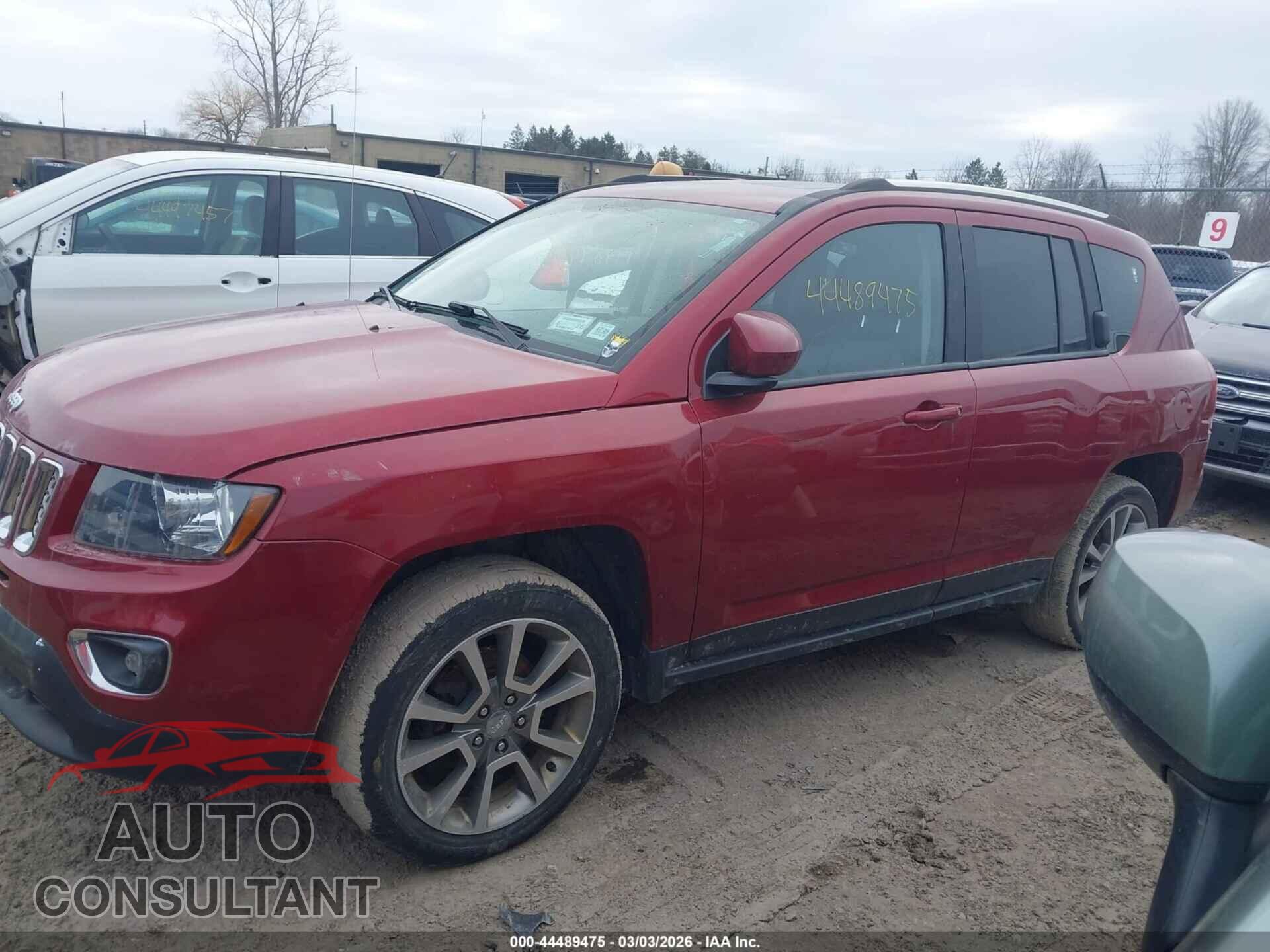 JEEP COMPASS 2017 - 1C4NJDEB9HD176134