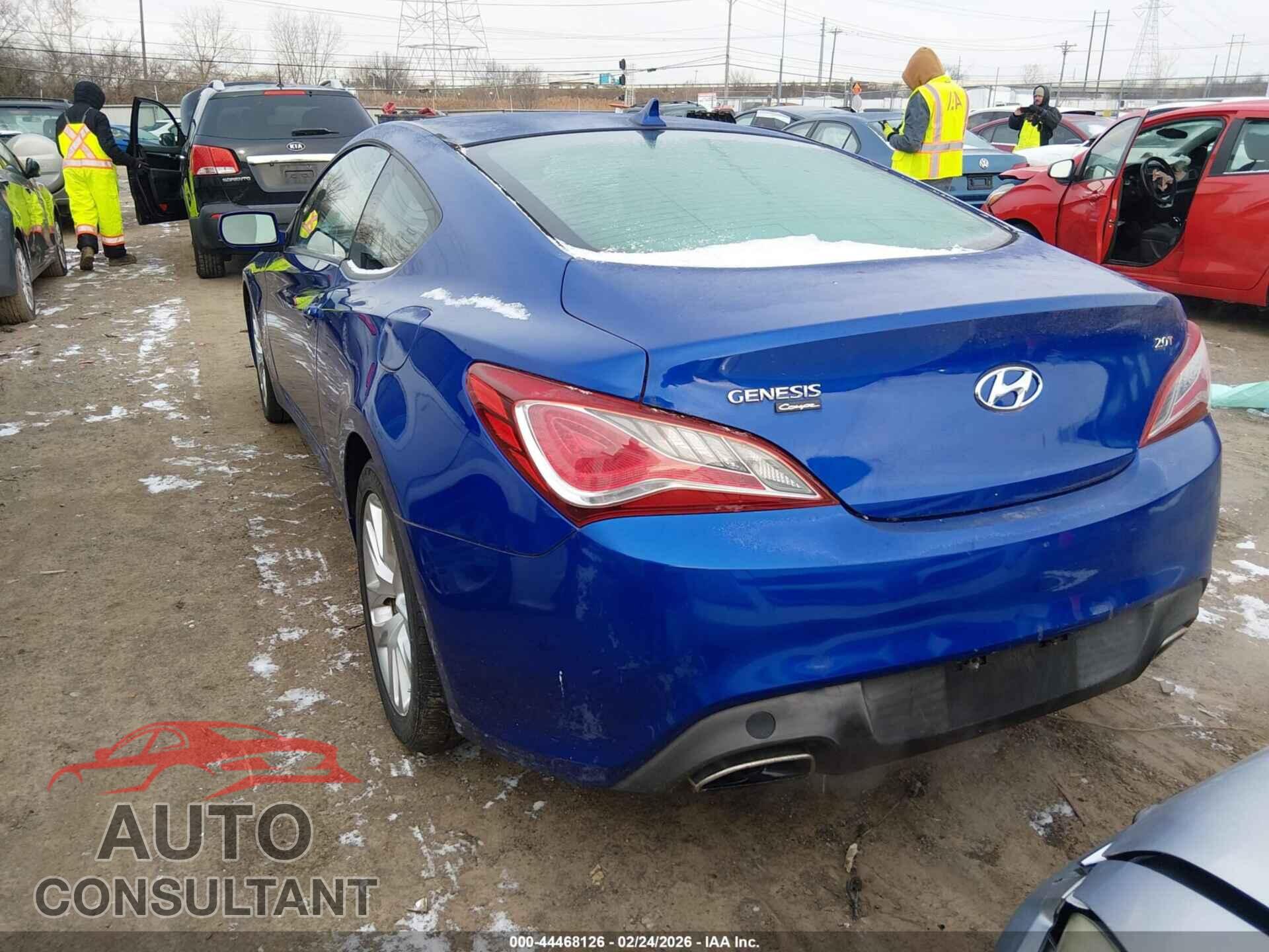 HYUNDAI GENESIS 2013 - KMHHT6KD7DU091971