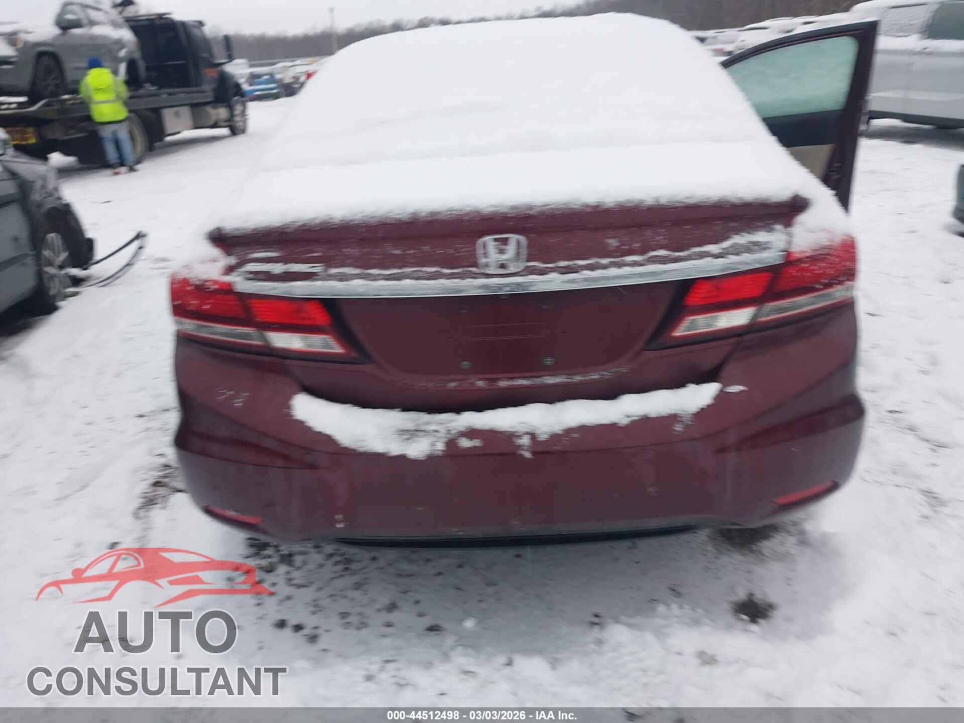 HONDA CIVIC 2015 - 19XFB2F5XFE233712
