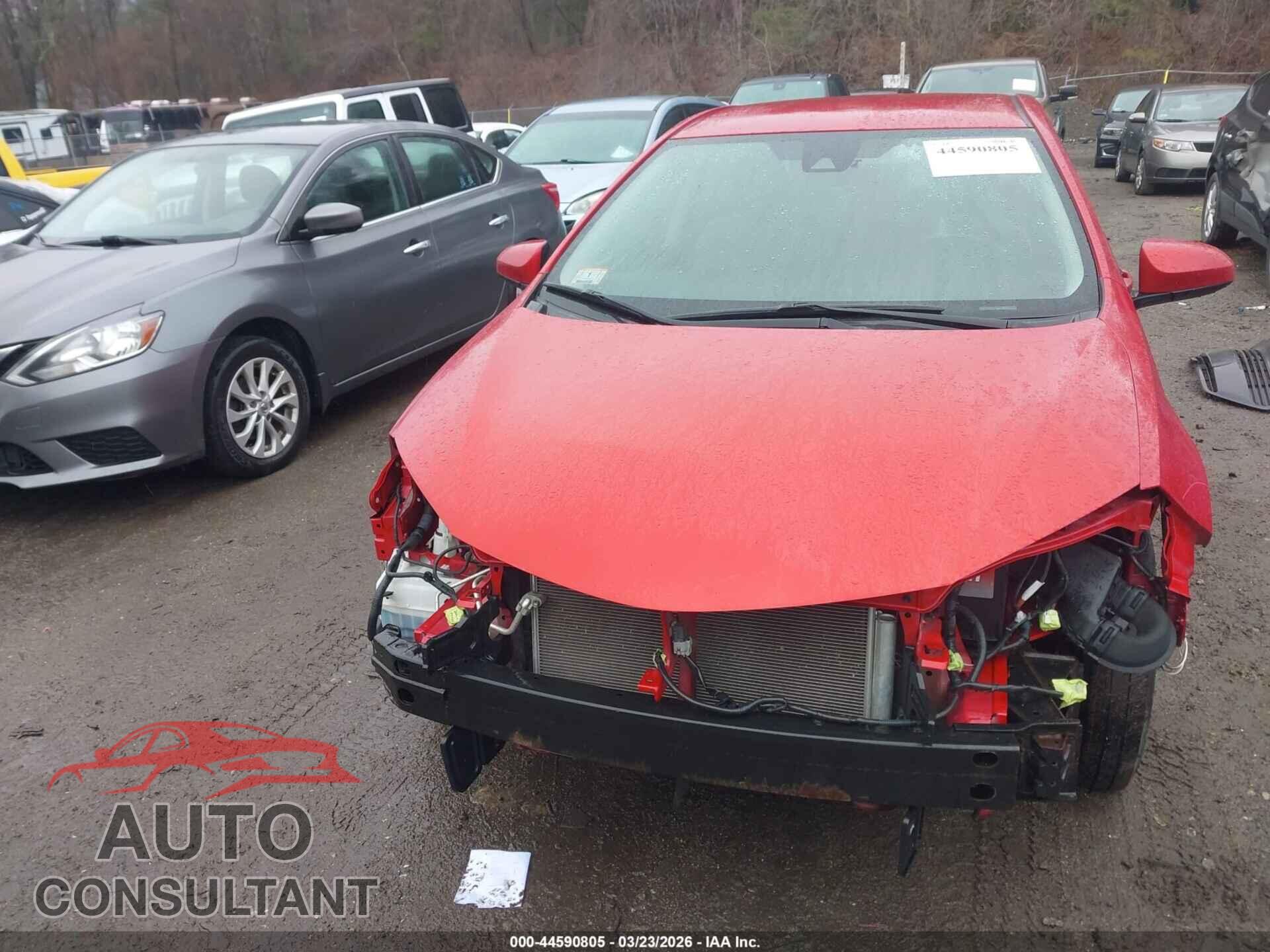 TOYOTA COROLLA 2017 - 2T1BURHEXHC834666