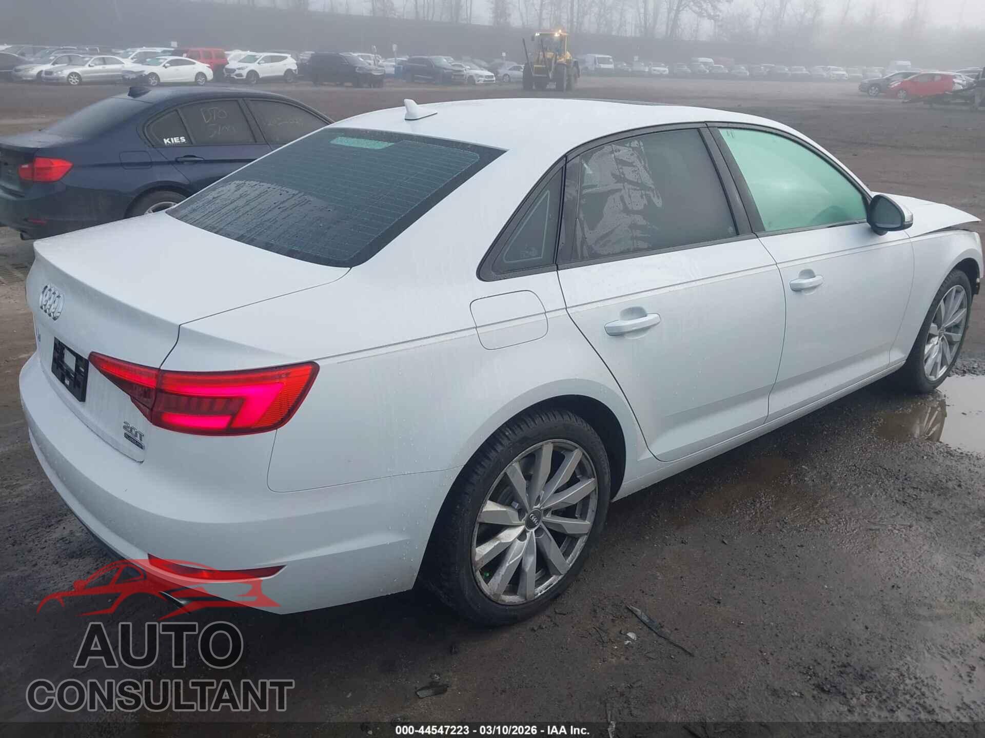 AUDI A4 2017 - WAUANAF43HN065328