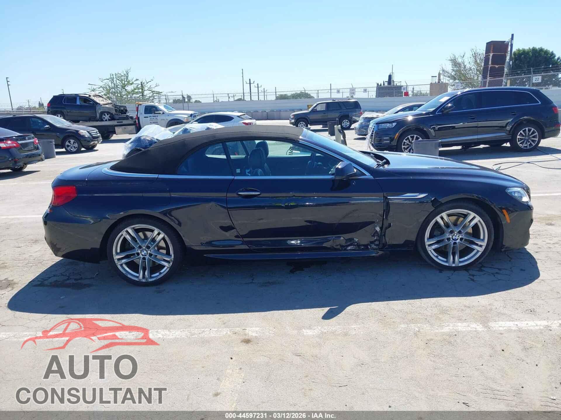 BMW 650I 2012 - WBALZ3C59CDL73463