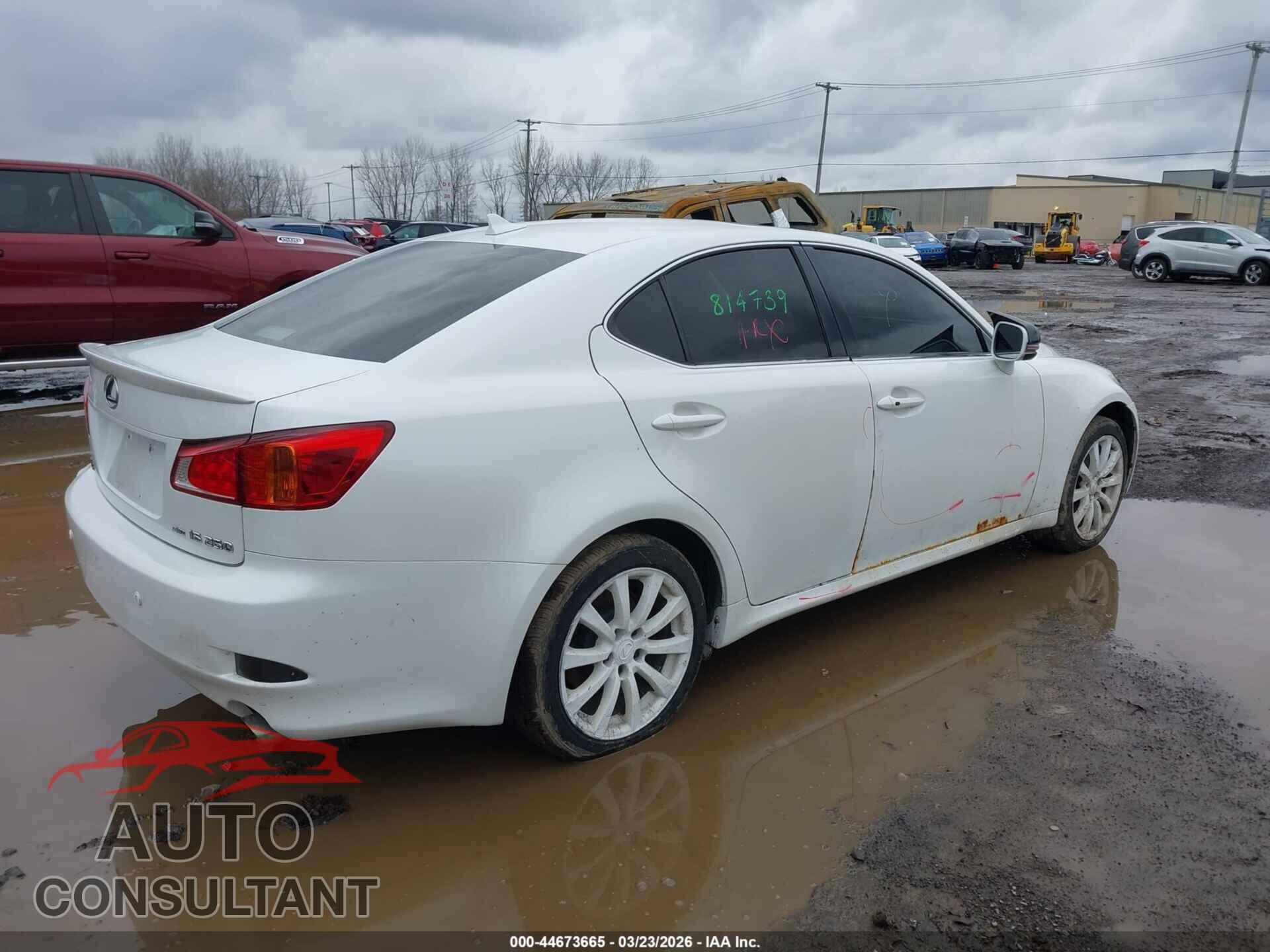 LEXUS IS 250 2010 - JTHCF5C25A2034316