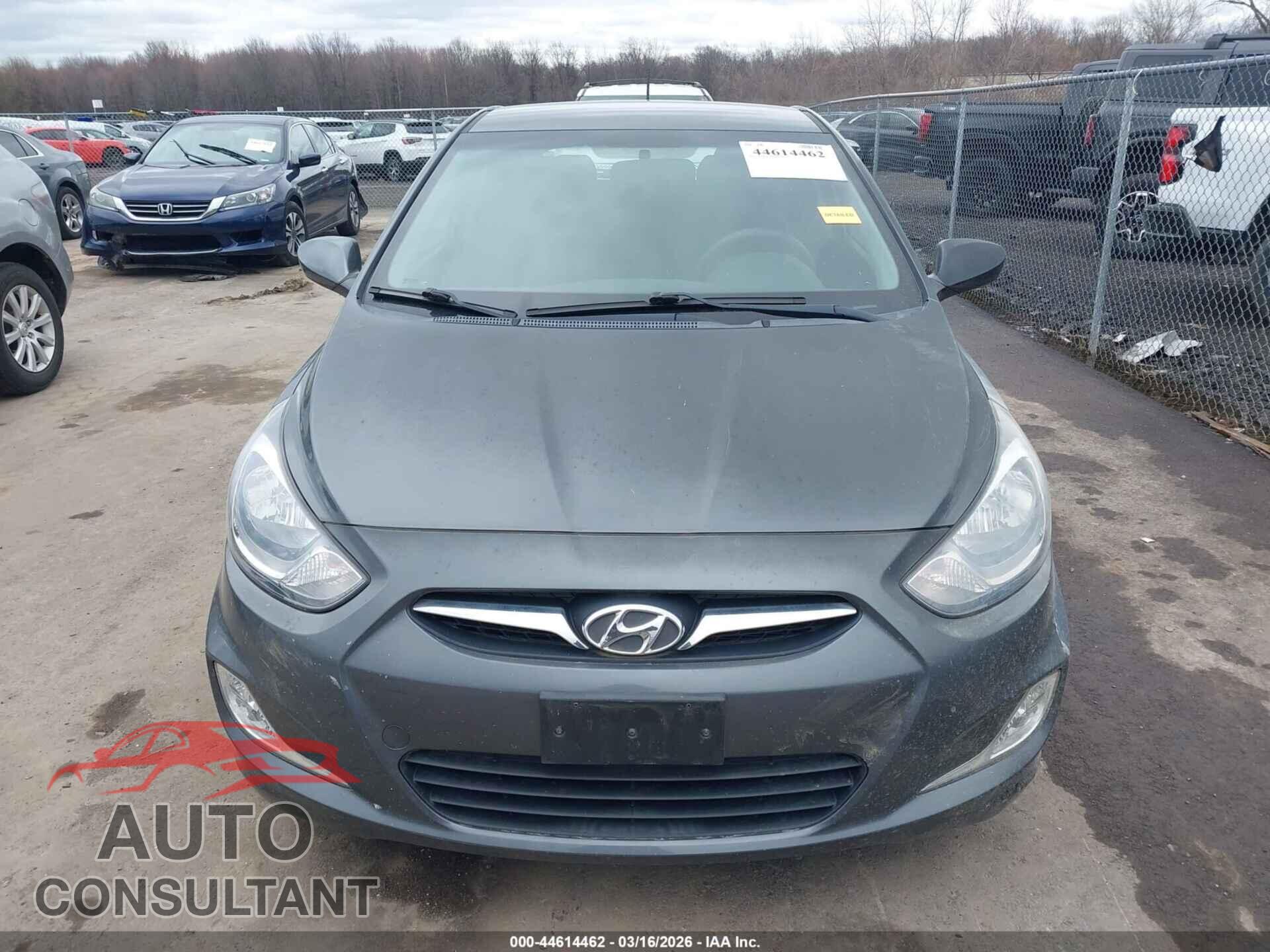HYUNDAI ACCENT 2012 - KMHCU5AE0CU023506