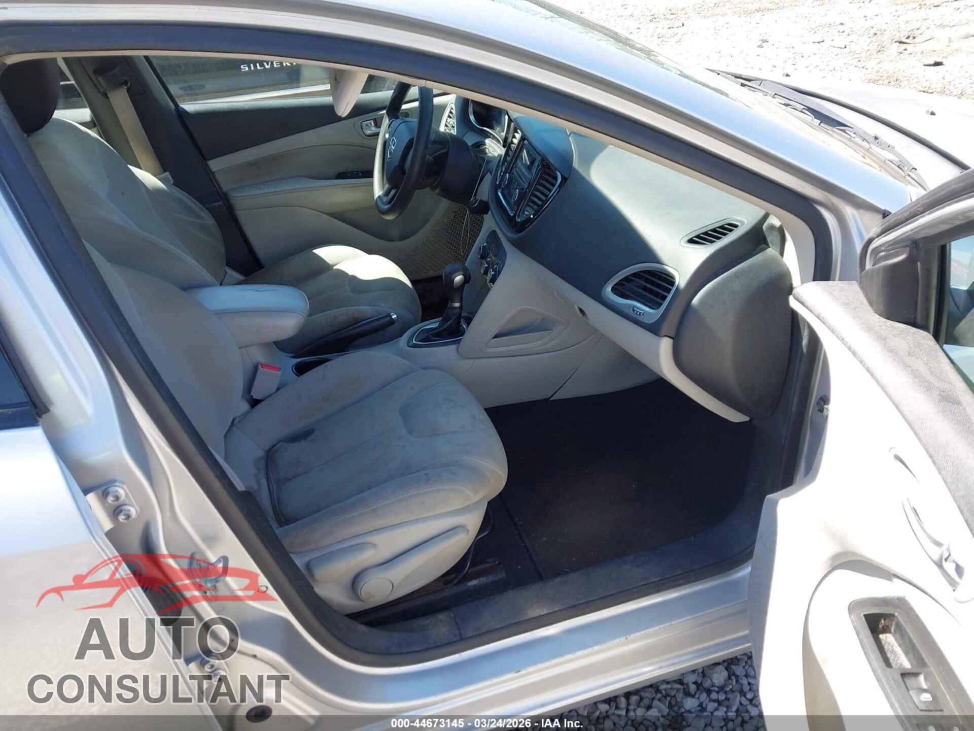 DODGE DART 2013 - 1C3CDFBAXDD321346