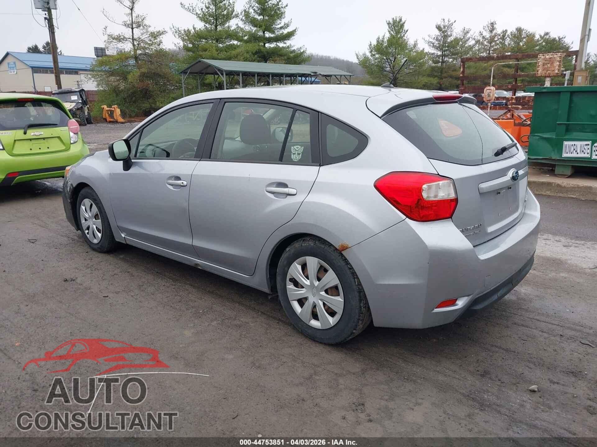 SUBARU IMPREZA 2014 - JF1GPAA69E8229696