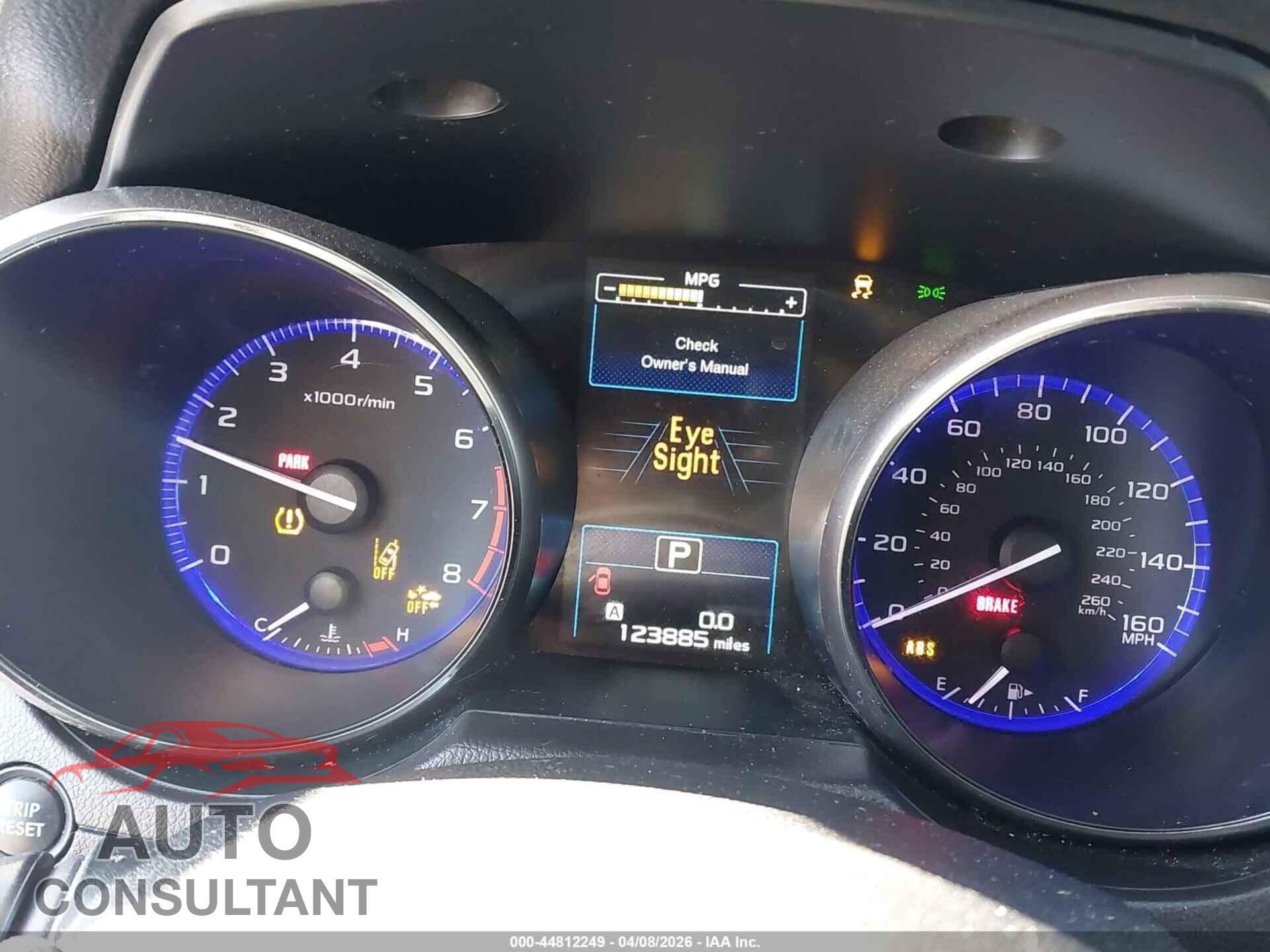 SUBARU LEGACY 2016 - 4S3BNEN60G3029737