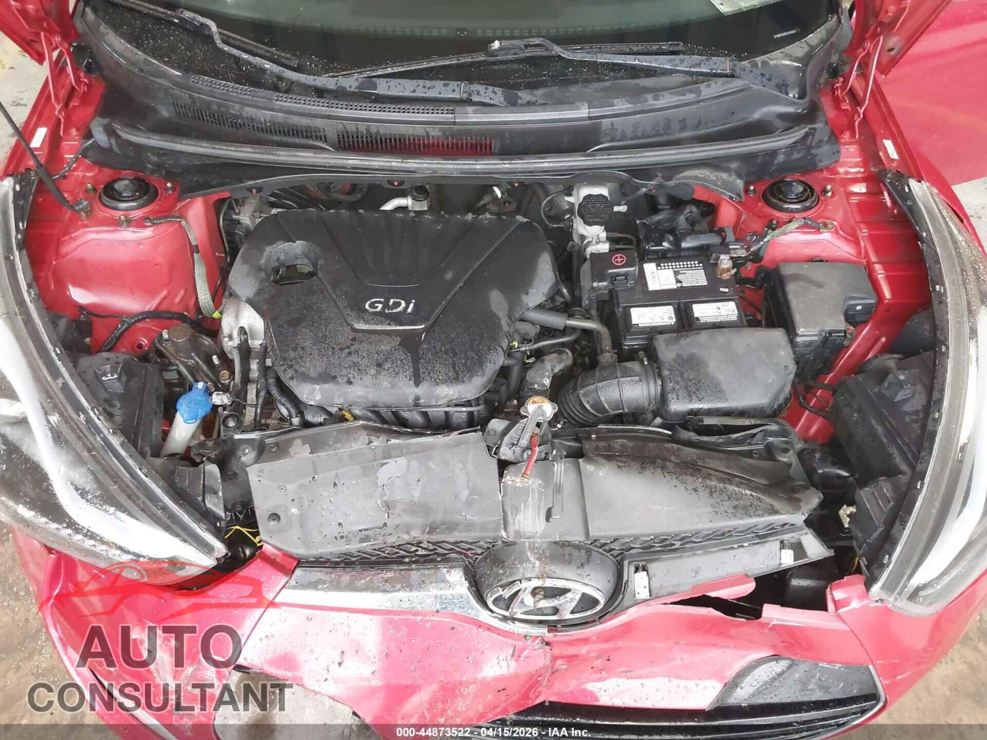 HYUNDAI VELOSTER 2012 - KMHTC6AD2CU045877