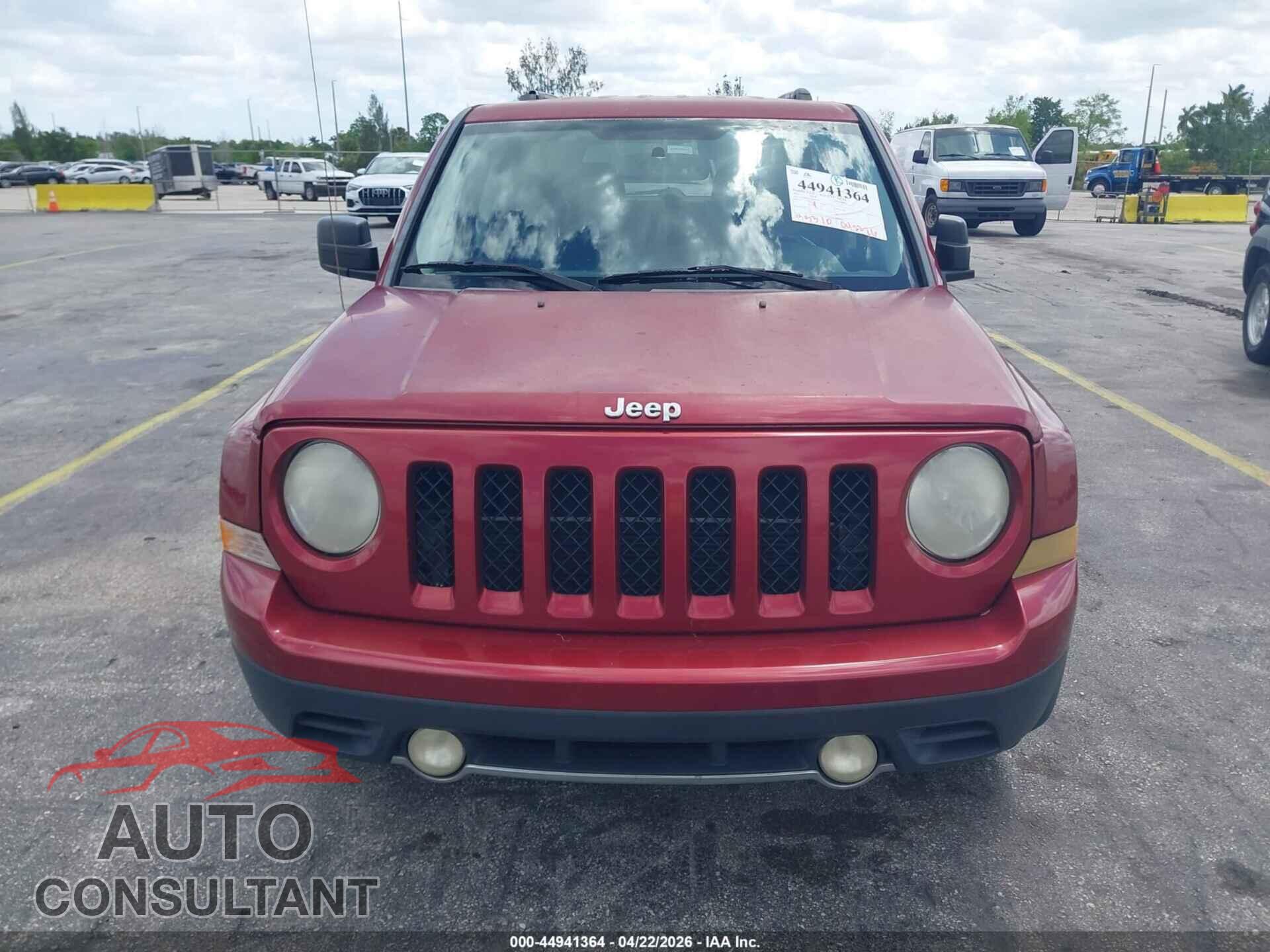 JEEP PATRIOT 2012 - 1C4NJPFB2CD698743