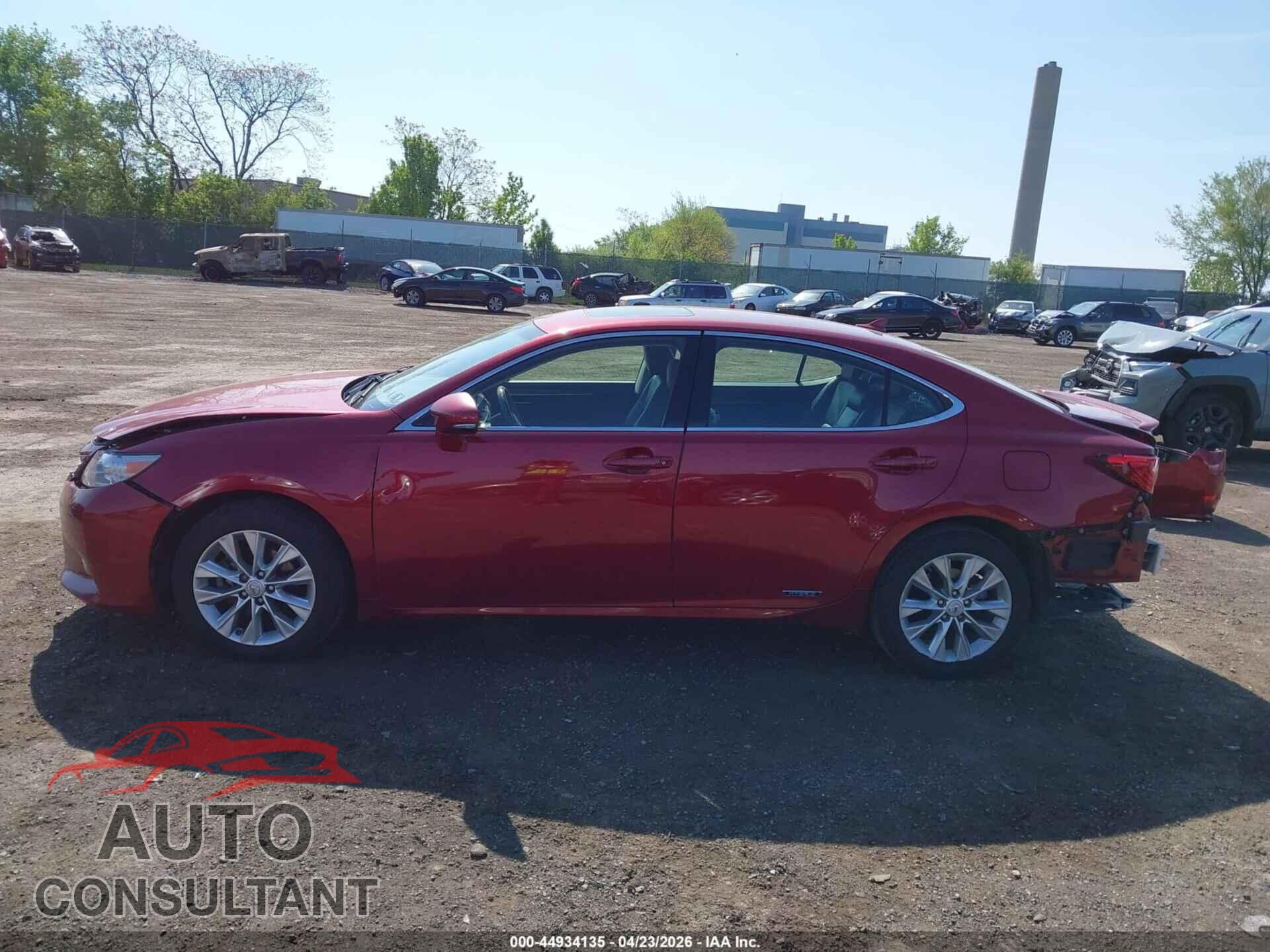 LEXUS ES 300H 2014 - JTHBW1GG3E2064351