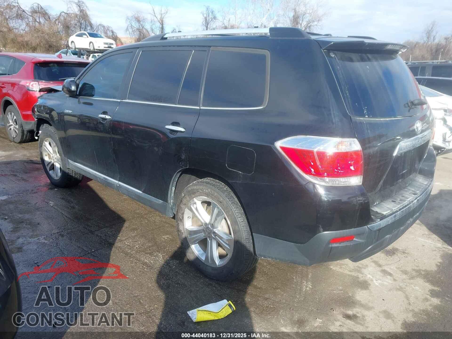 TOYOTA HIGHLANDER 2011 - 5TDDK3EH7BS047635