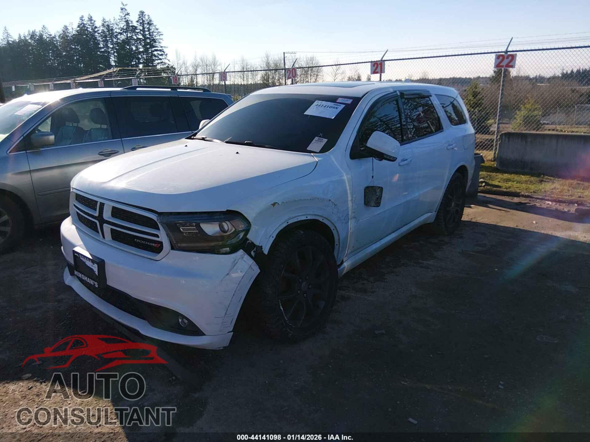 DODGE DURANGO 2017 - 1C4SDJCT2HC797130