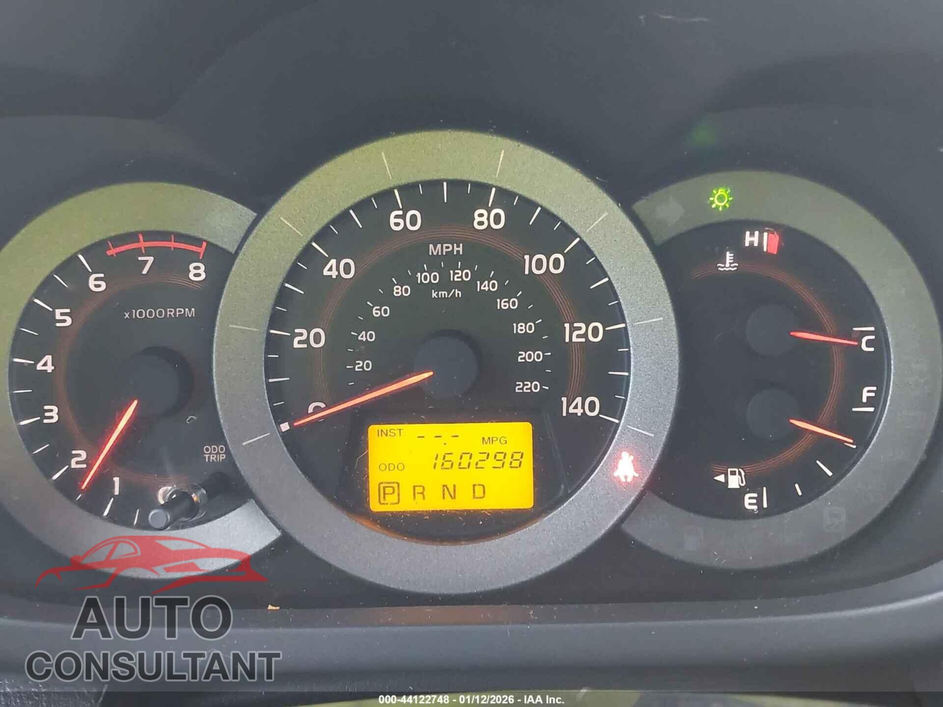 TOYOTA RAV4 2010 - JTMRF4DV5A5033504