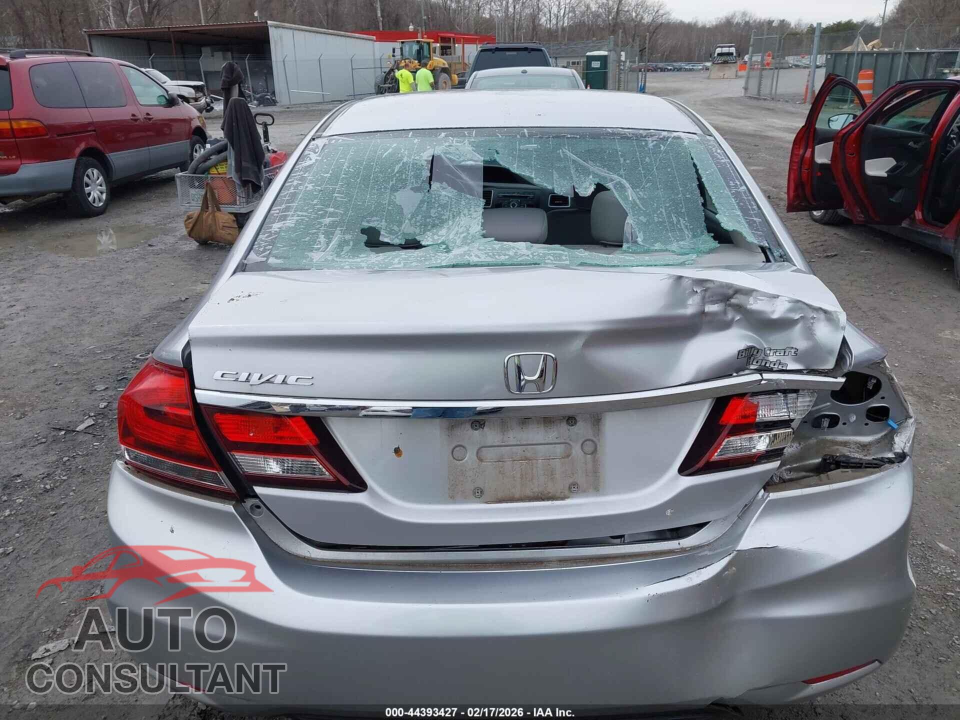 HONDA CIVIC 2015 - 19XFB2F55FE072010