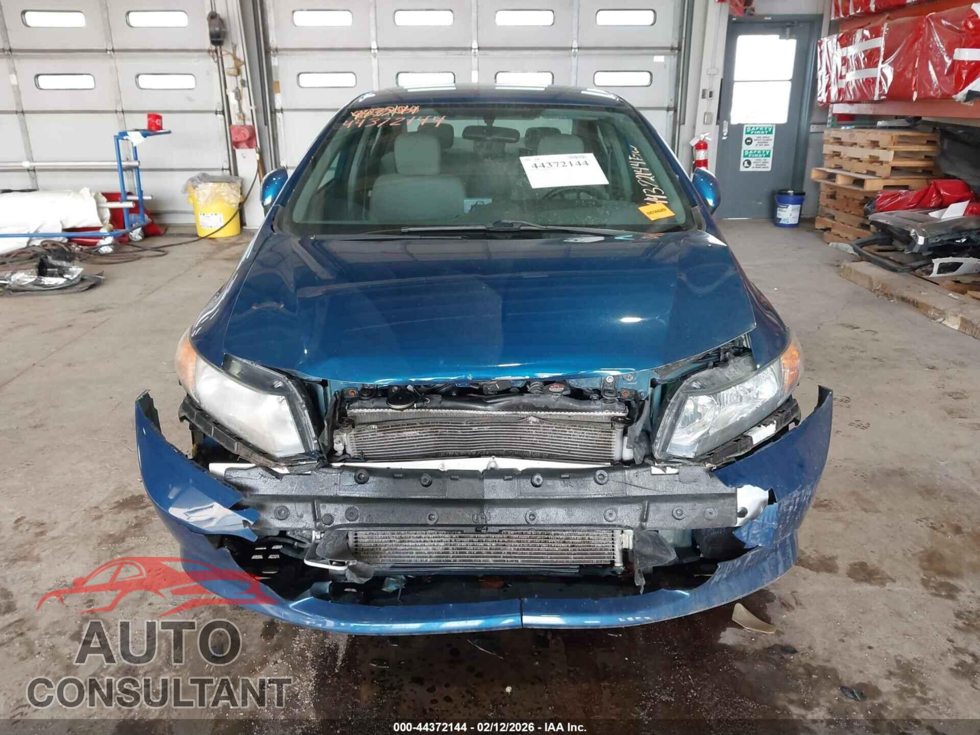 HONDA CIVIC 2012 - 19XFB2F55CE074934