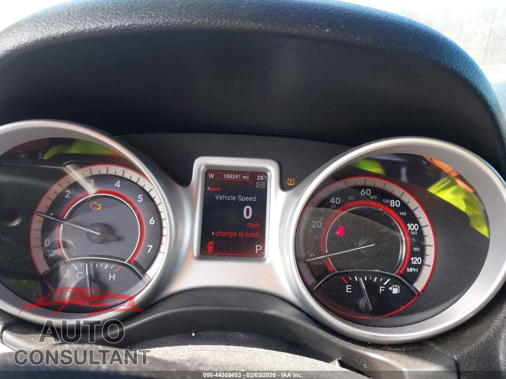 DODGE JOURNEY 2013 - 3C4PDCBG0DT577487