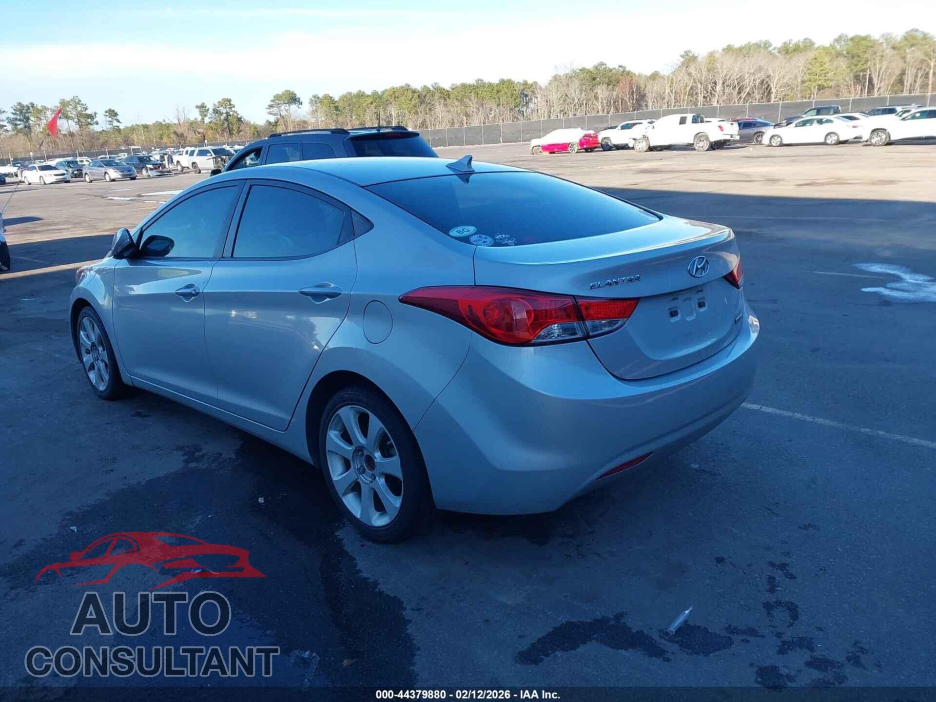 HYUNDAI ELANTRA 2012 - KMHDH4AE5CU305689