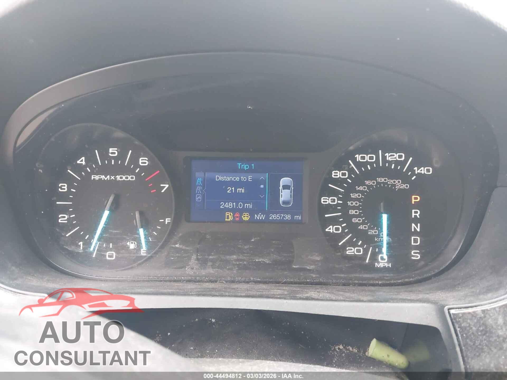 FORD EDGE 2013 - 2FMDK3GCXDBC76943