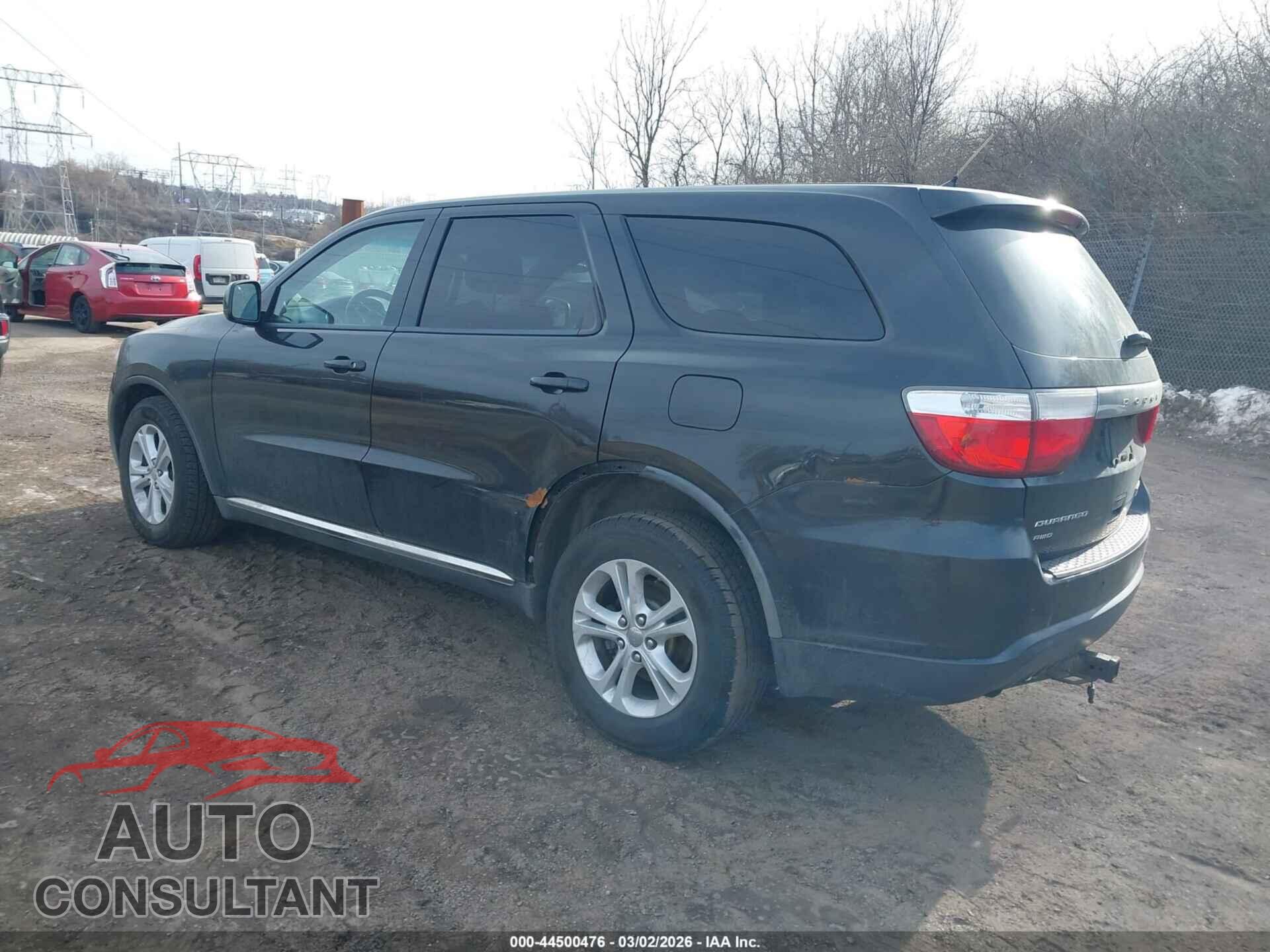 DODGE DURANGO 2011 - 1D4RE2GG0BC616213