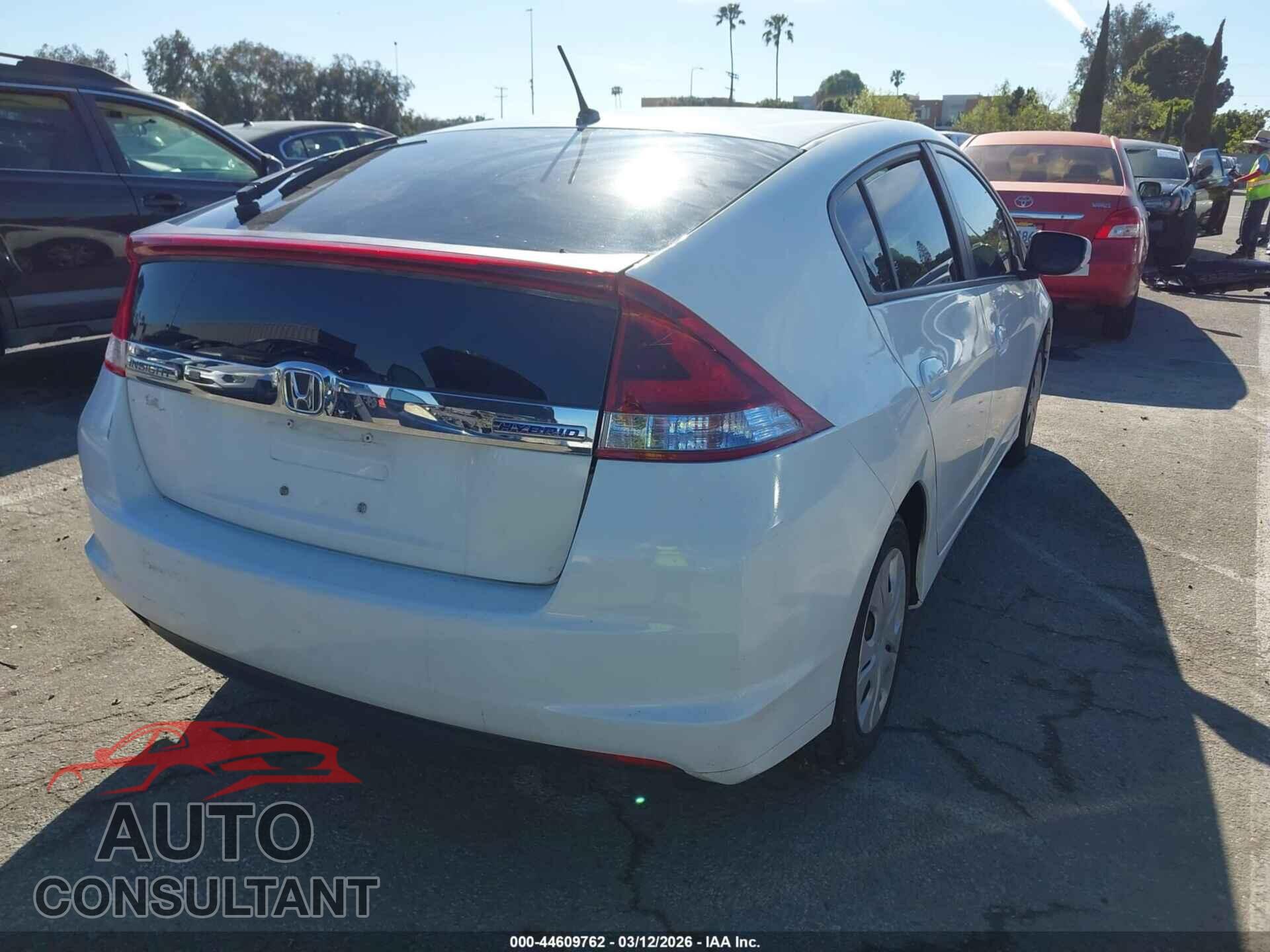 HONDA INSIGHT 2012 - JHMZE2H3XCS000243