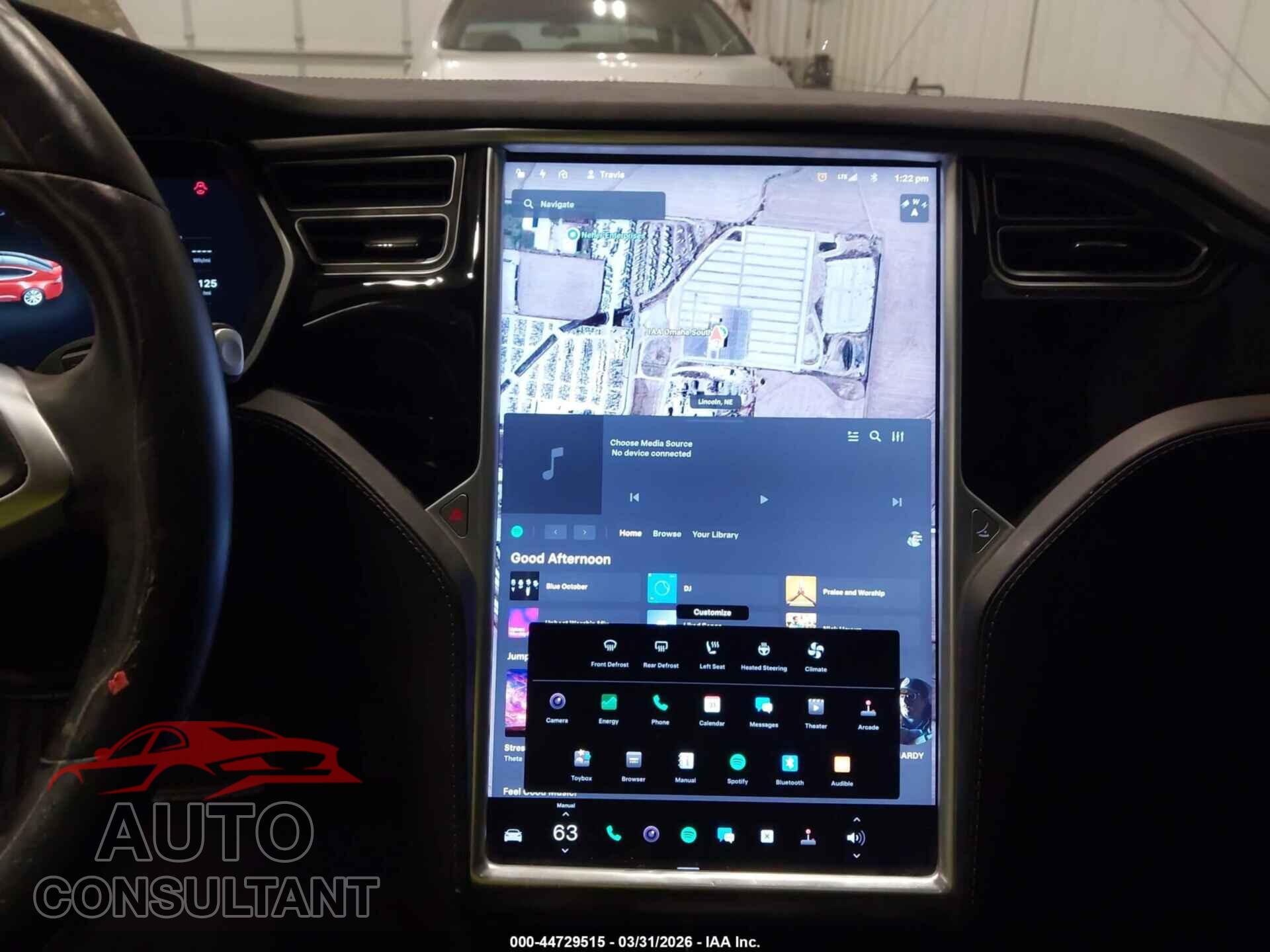 TESLA MODEL S 2016 - 5YJSA1E20GF132404