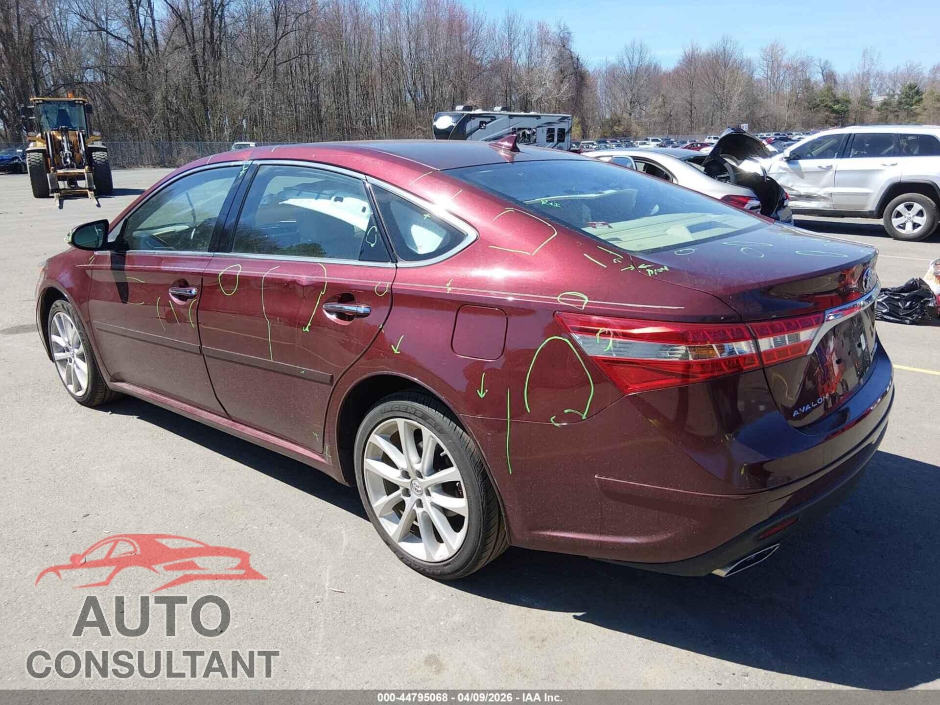 TOYOTA AVALON 2013 - 4T1BK1EB7DU062377