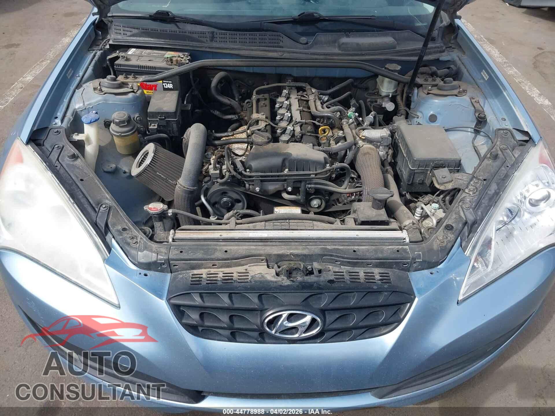 HYUNDAI GENESIS 2012 - KMHHT6KD1CU072511