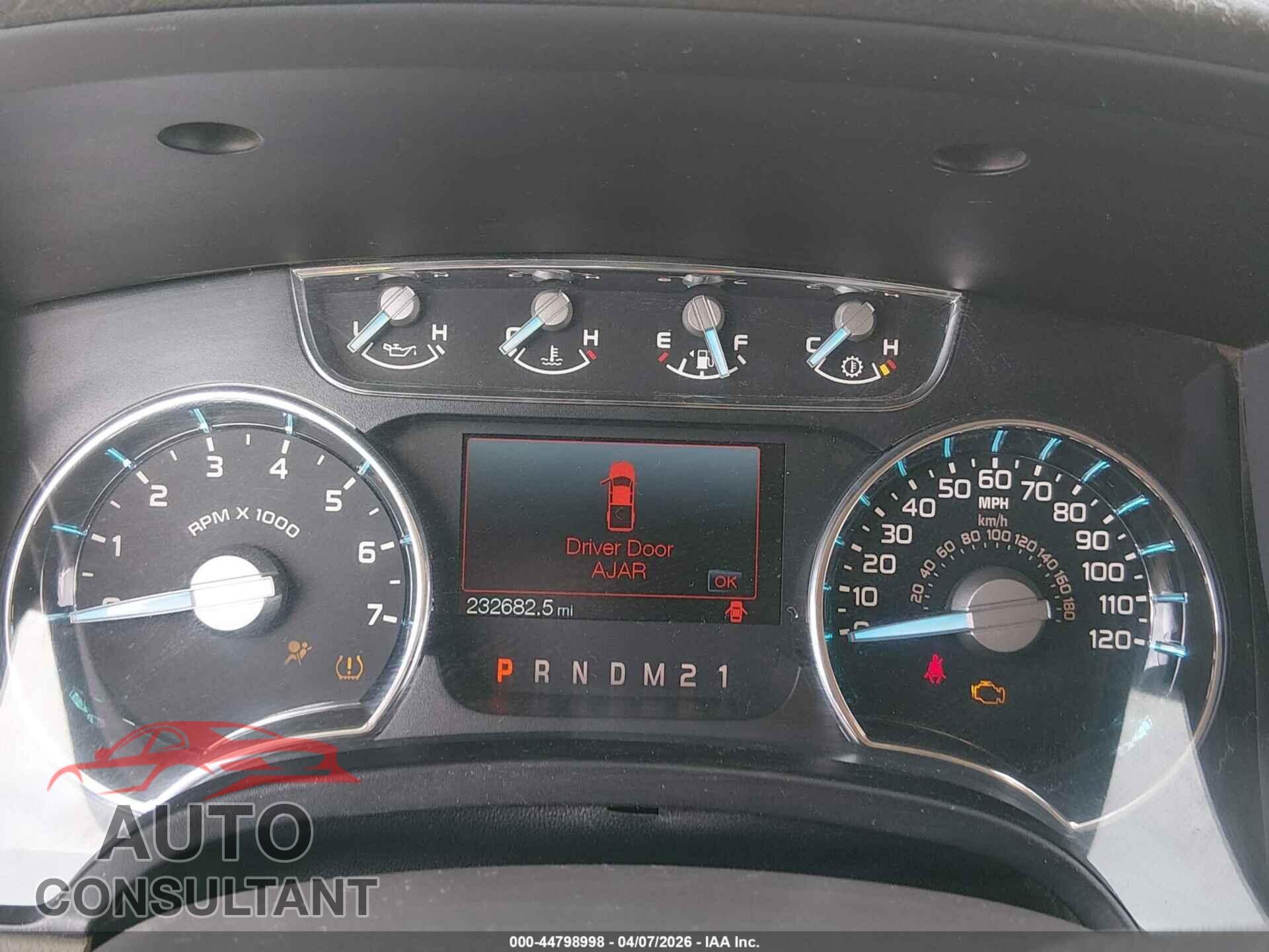 FORD F-150 2012 - 1FTFW1EF1CFA44991