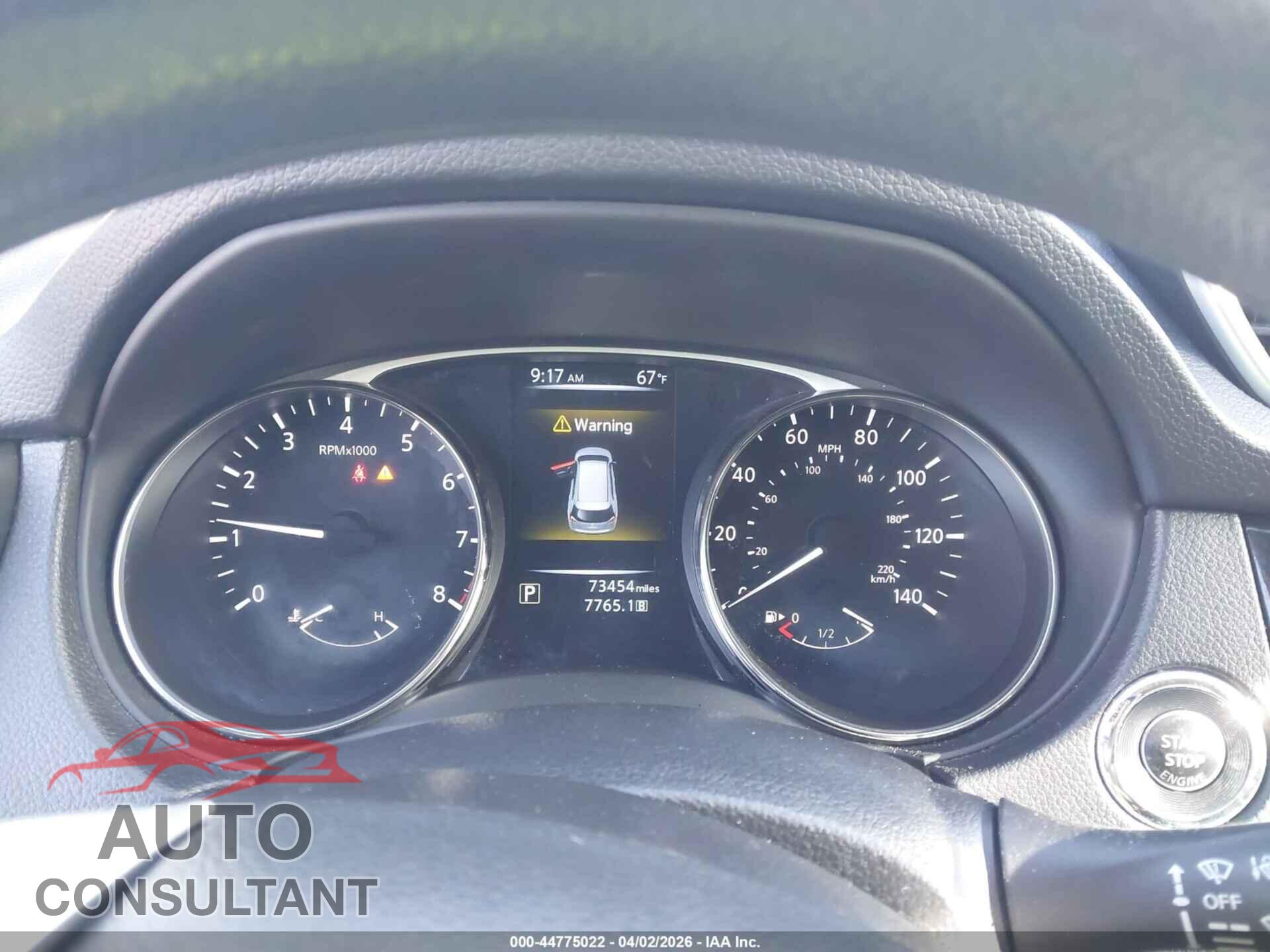 NISSAN ROGUE 2016 - KNMAT2MT5GP661231