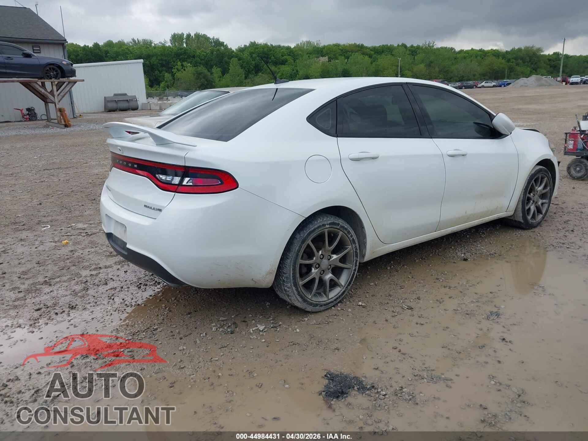 DODGE DART 2015 - 1C3CDFBBXFD141473