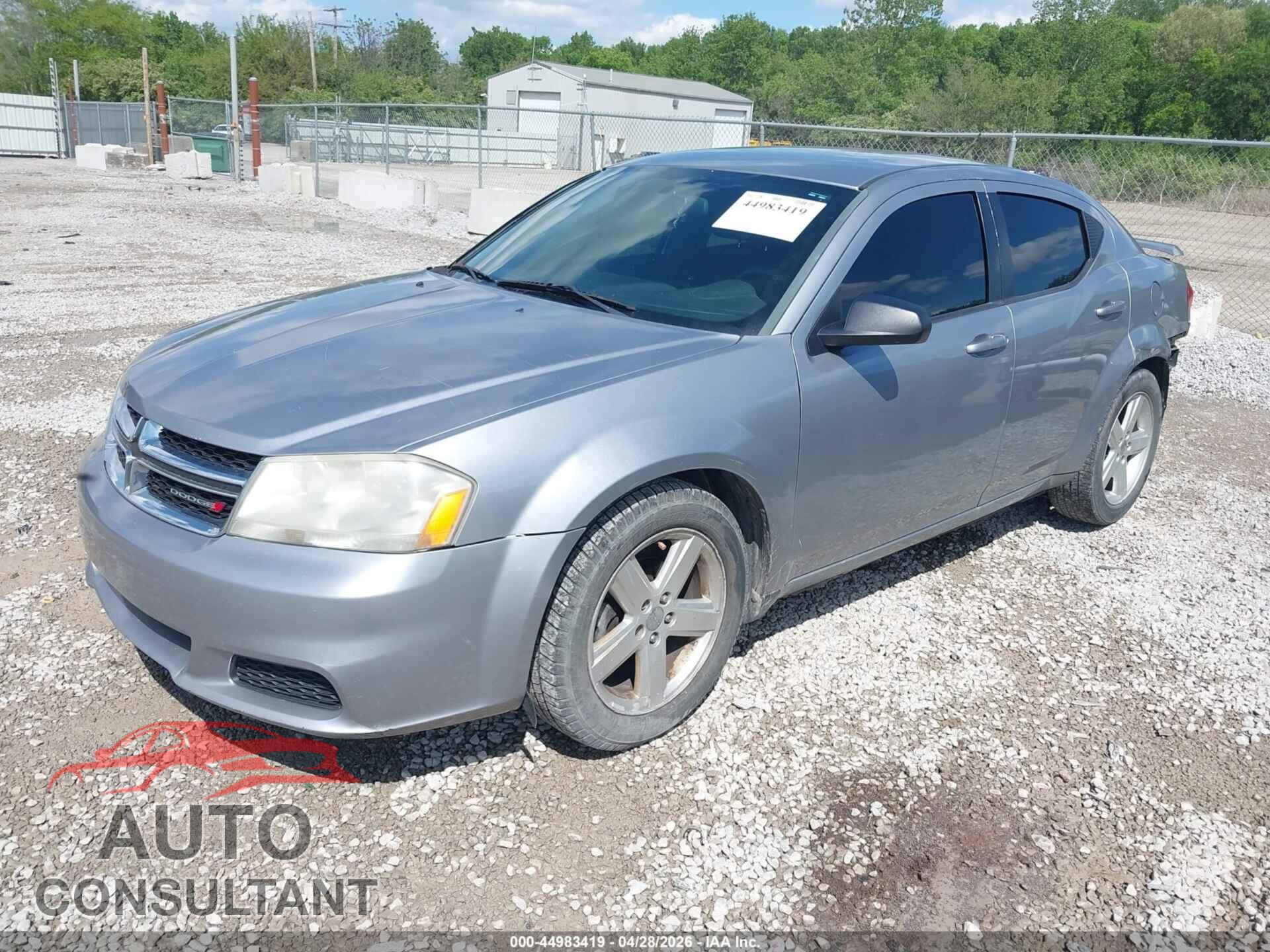 DODGE AVENGER 2013 - 1C3CDZAB5DN519063