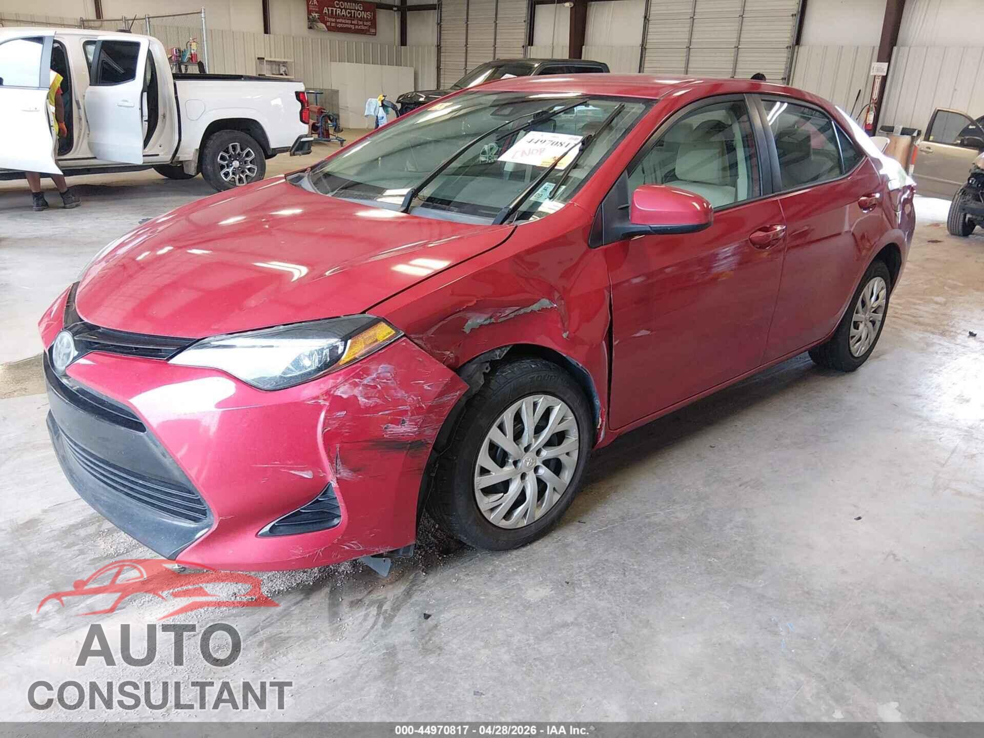 TOYOTA COROLLA 2018 - 5YFBURHE7JP744543