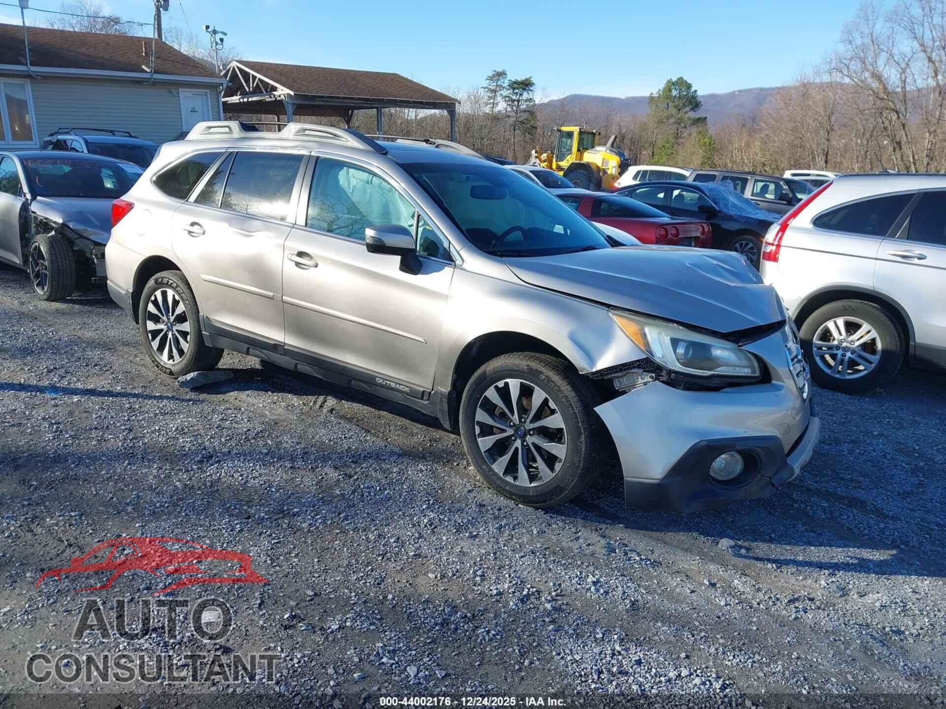 SUBARU OUTBACK 2016 - 4S4BSANC4G3242225