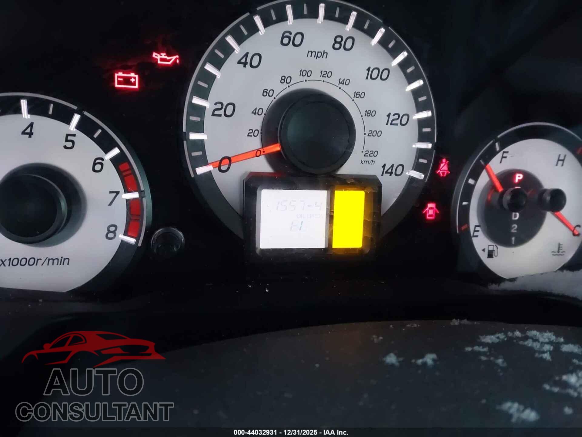 HONDA PILOT 2013 - 5FNYF4H26DB028116