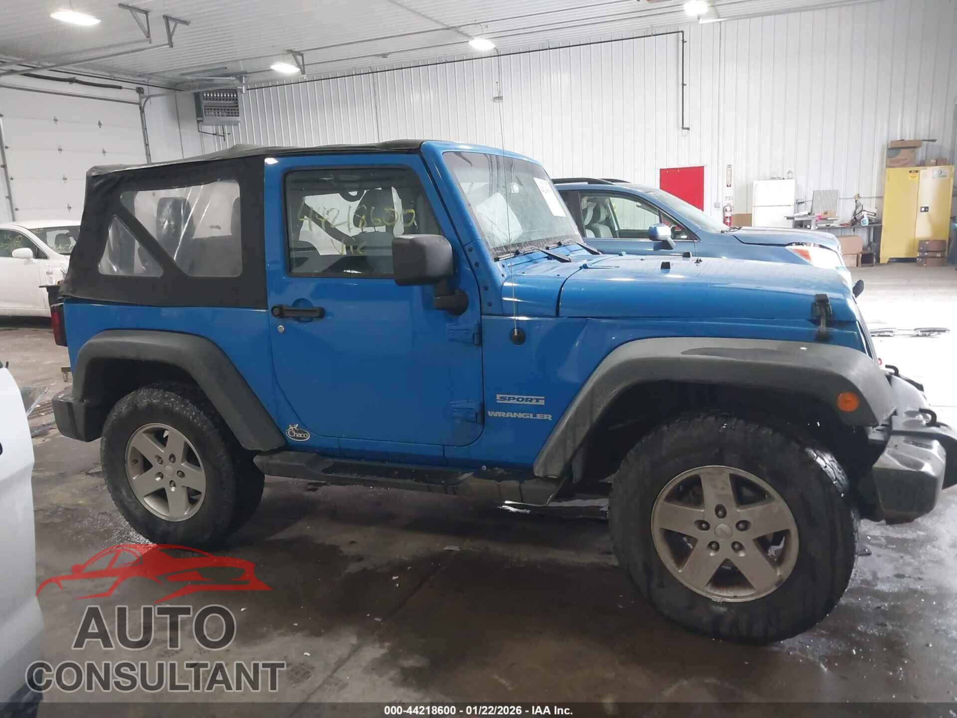 JEEP WRANGLER 2012 - 1C4AJWAG0CL110307
