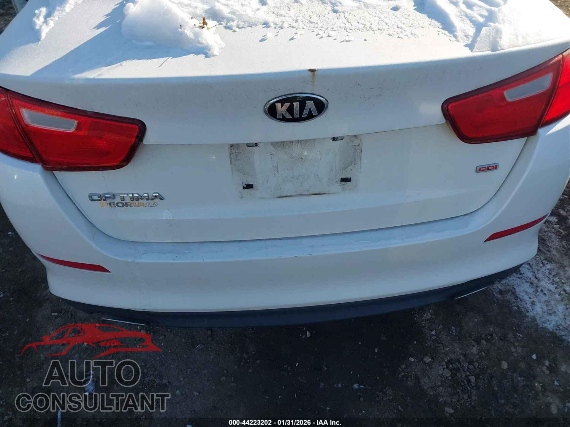 KIA OPTIMA 2015 - KNAGM4A75F5590632