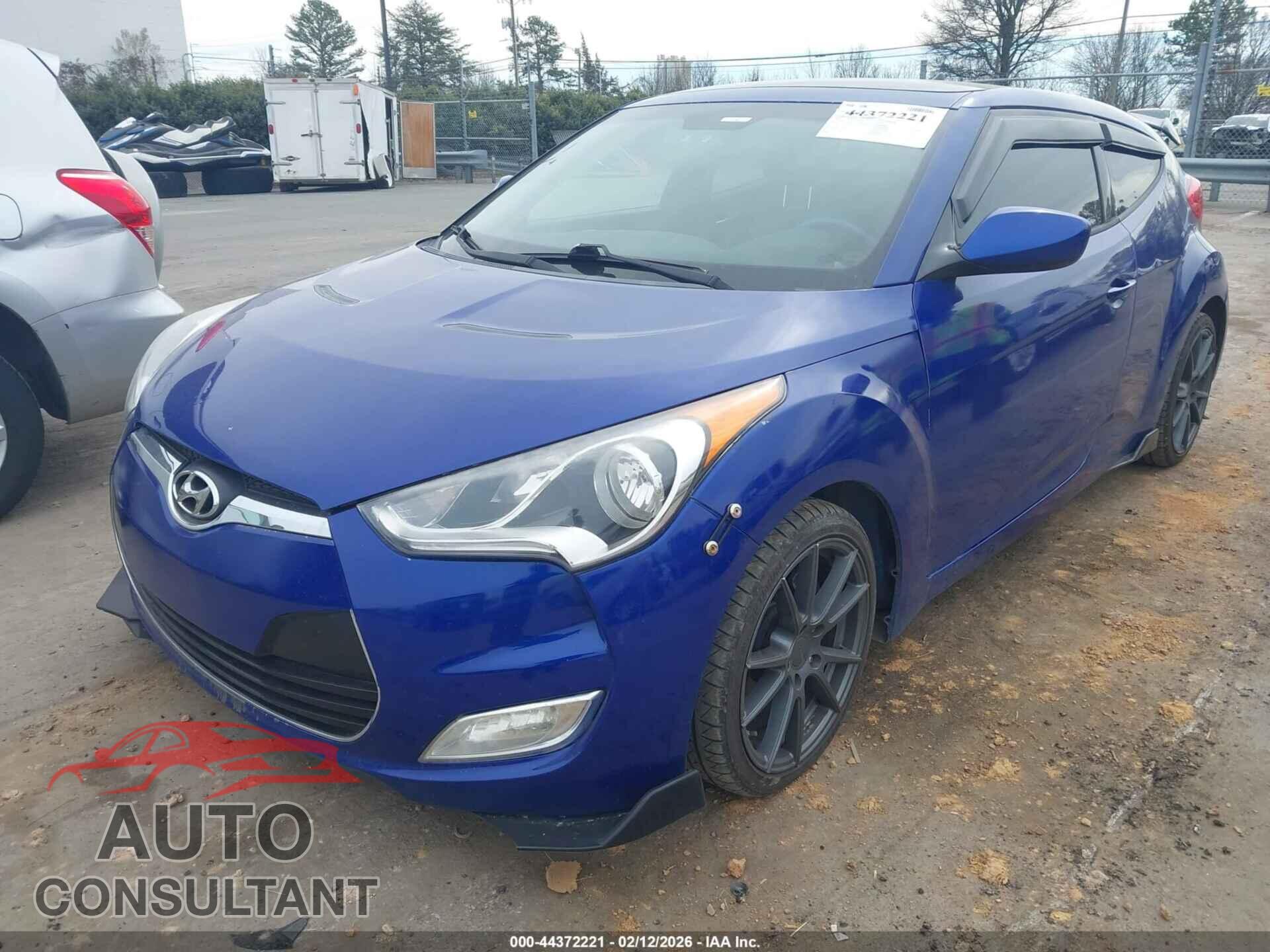 HYUNDAI VELOSTER 2012 - KMHTC6AD5CU071390