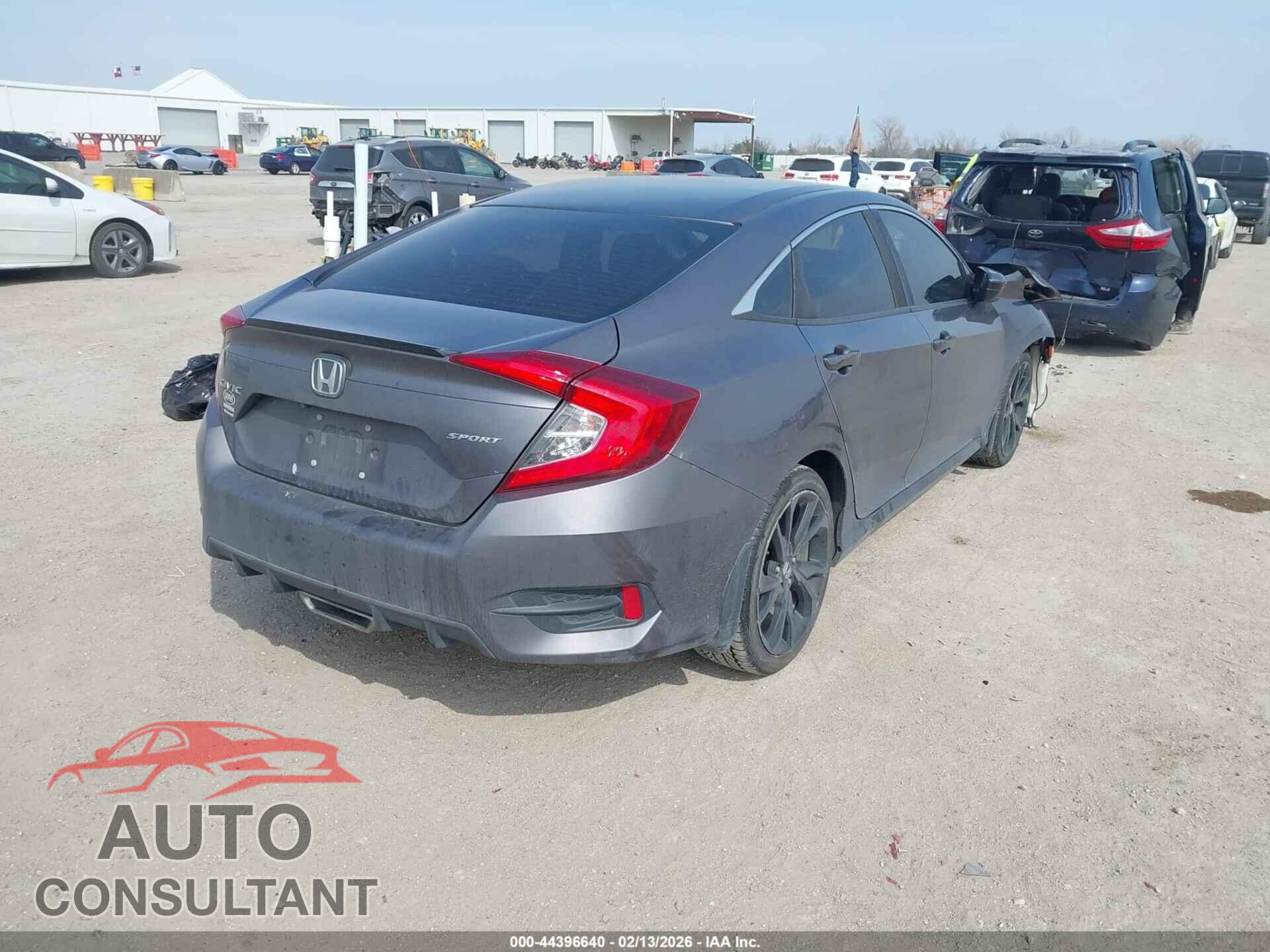 HONDA CIVIC 2020 - 19XFC2F81LE022305