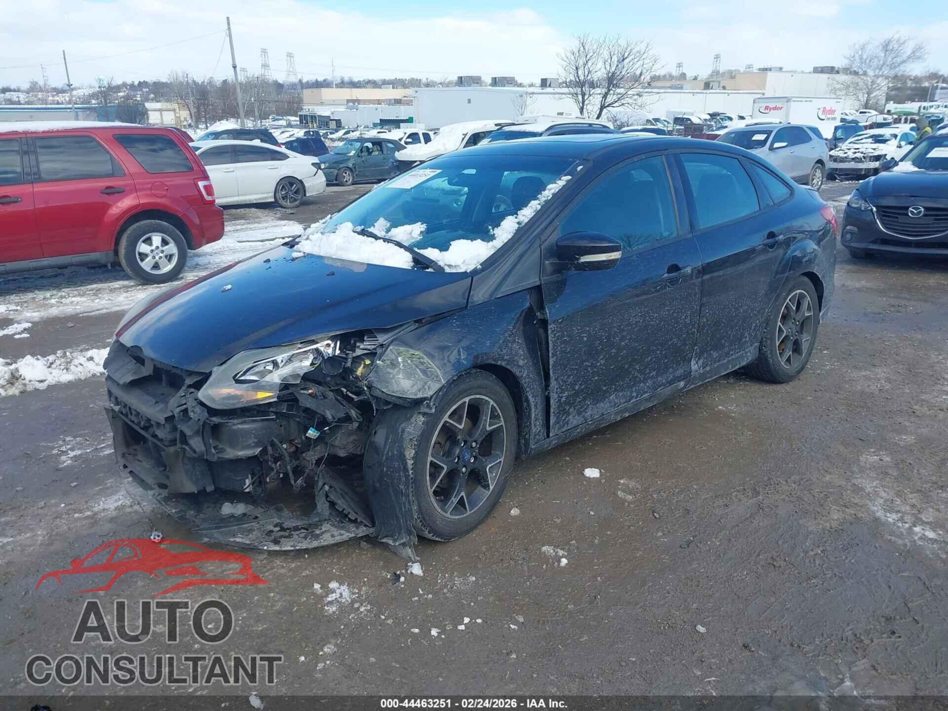FORD FOCUS 2014 - 1FADP3F22EL102256