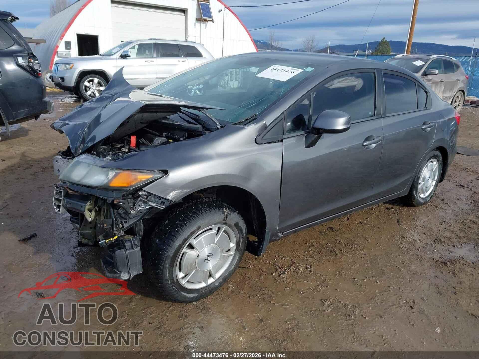 HONDA CIVIC 2012 - 2HGFB2F62CH546182