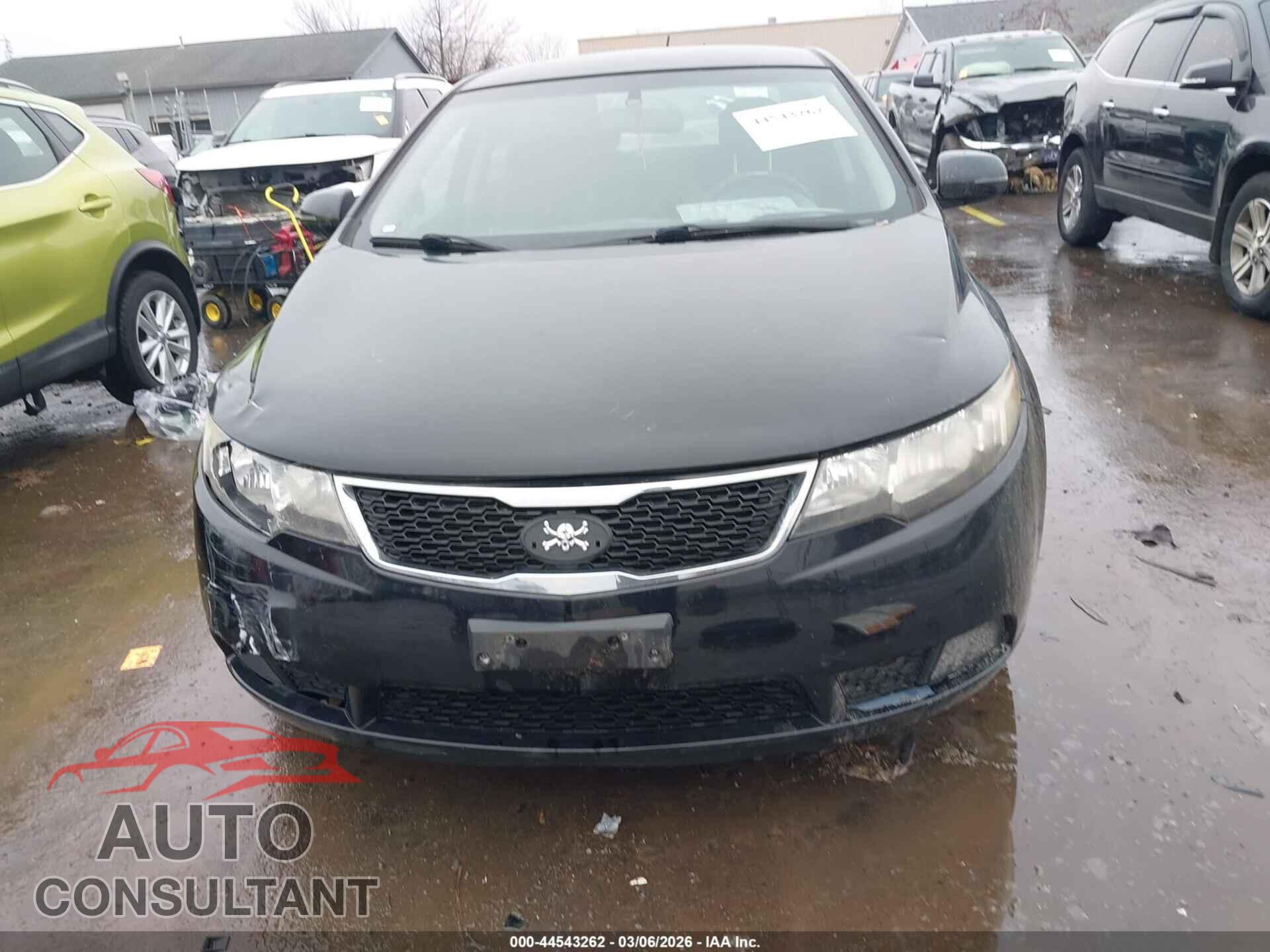 KIA FORTE 2012 - KNAFU4A26C5586312