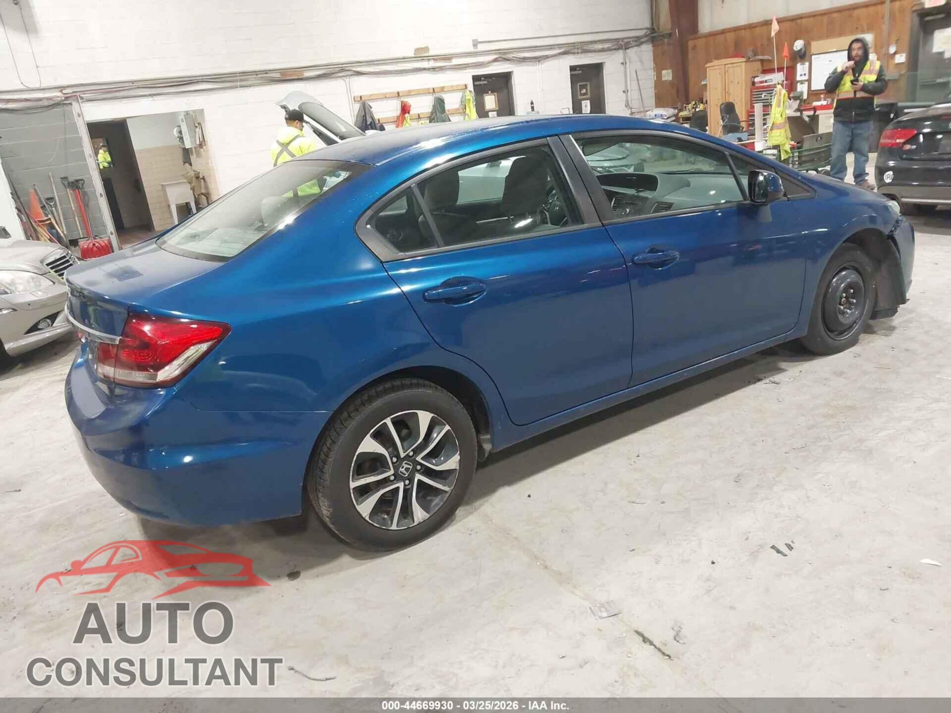 HONDA CIVIC 2013 - 2HGFB2F8XDH516379