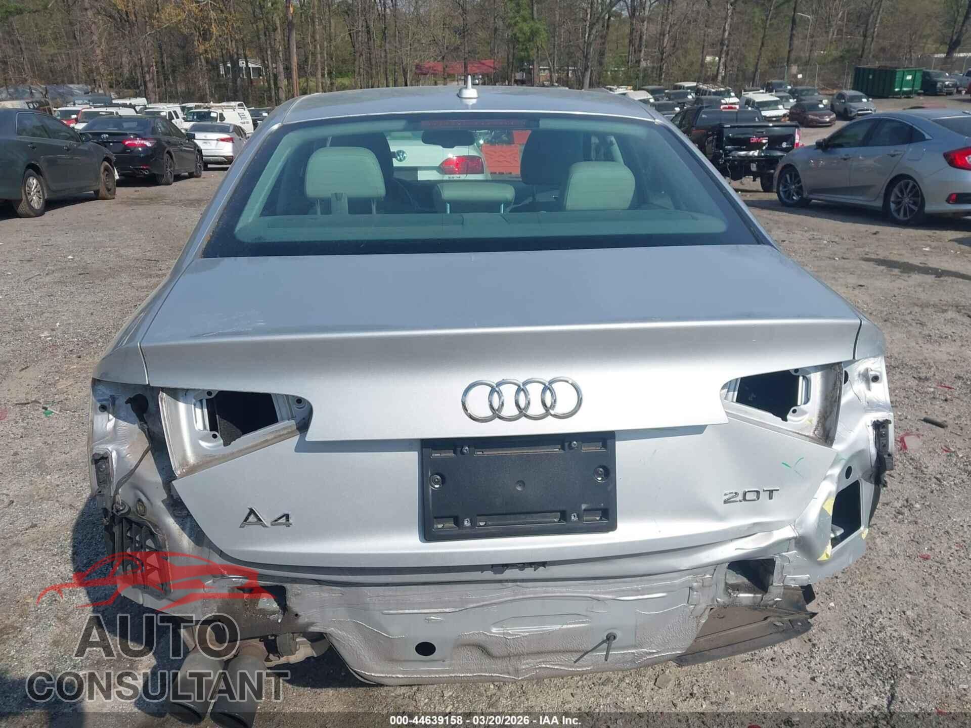 AUDI A4 2013 - WAUEFAFL7DA162748
