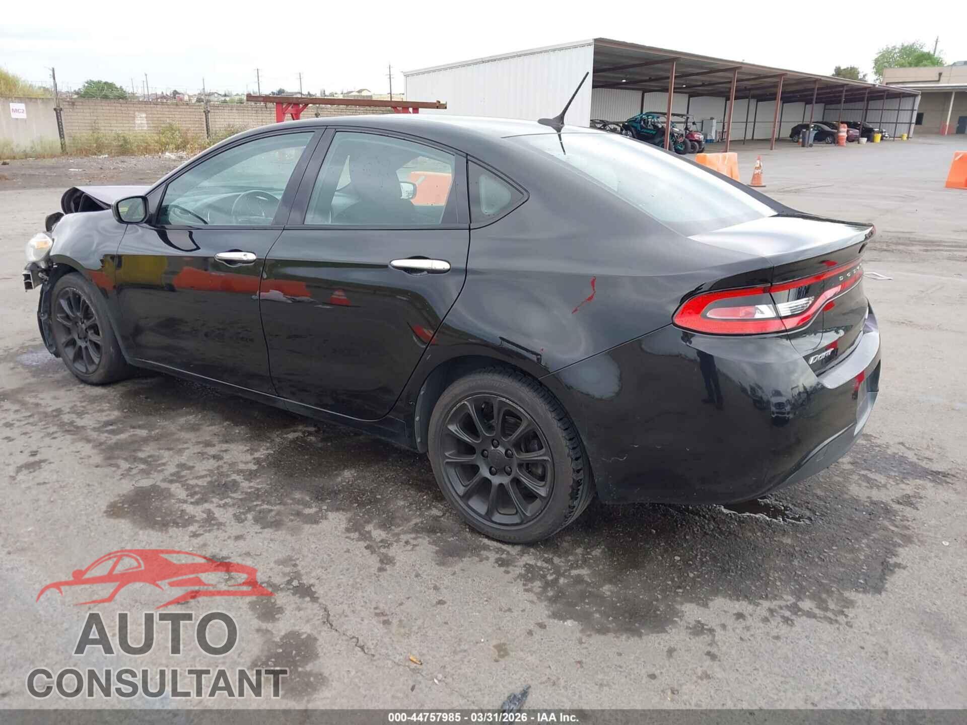 DODGE DART 2013 - 1C3CDFCA3DD119513
