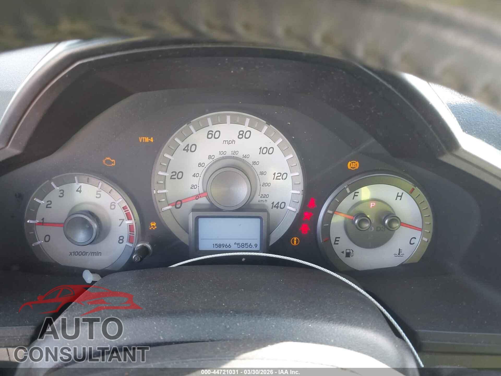 HONDA PILOT 2013 - 5FNYF4H90DB066194