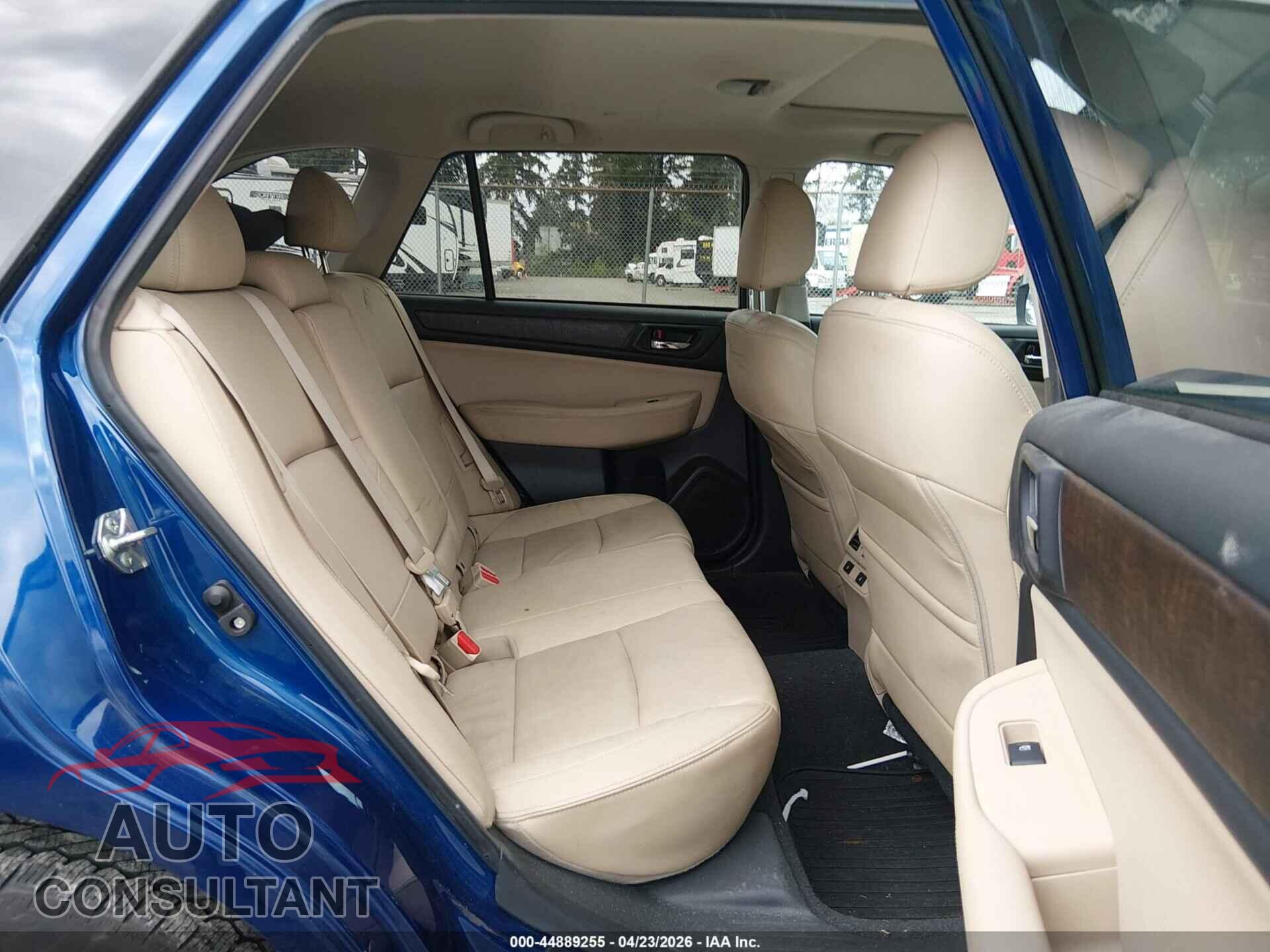 SUBARU OUTBACK 2016 - 4S4BSANCXG3225526