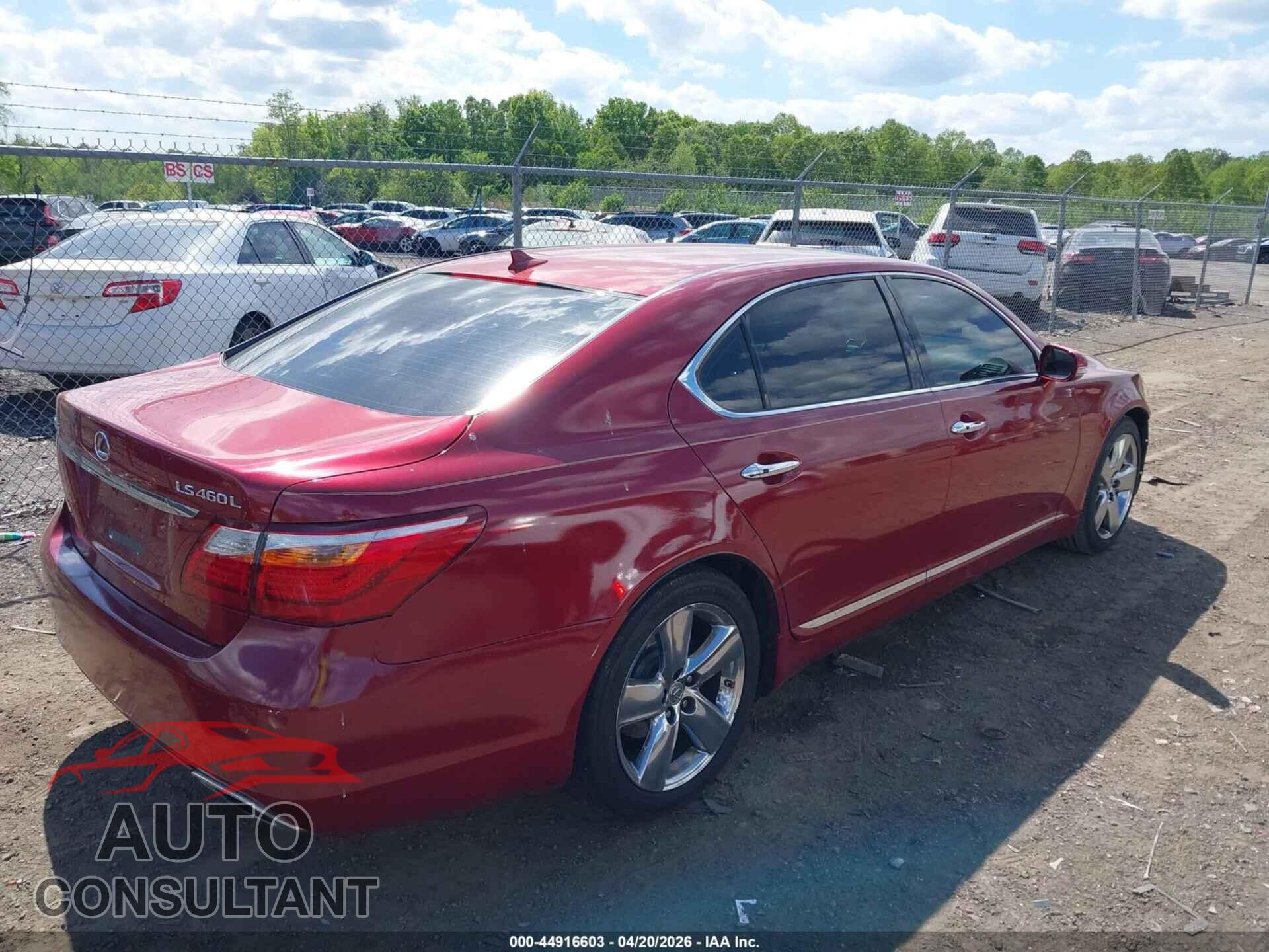 LEXUS LS 460 2011 - JTHGL5EF2B5043324